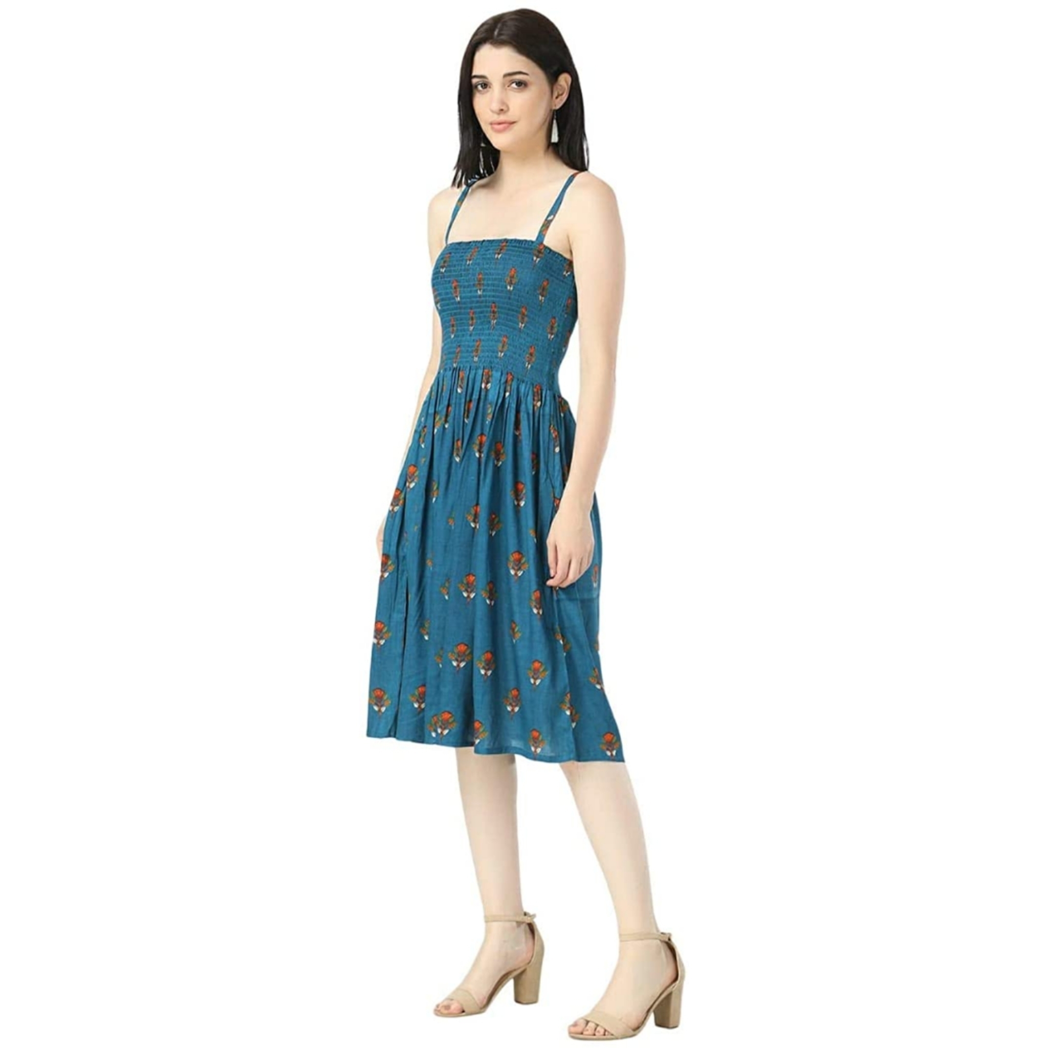Women's Midi Rayon Dress