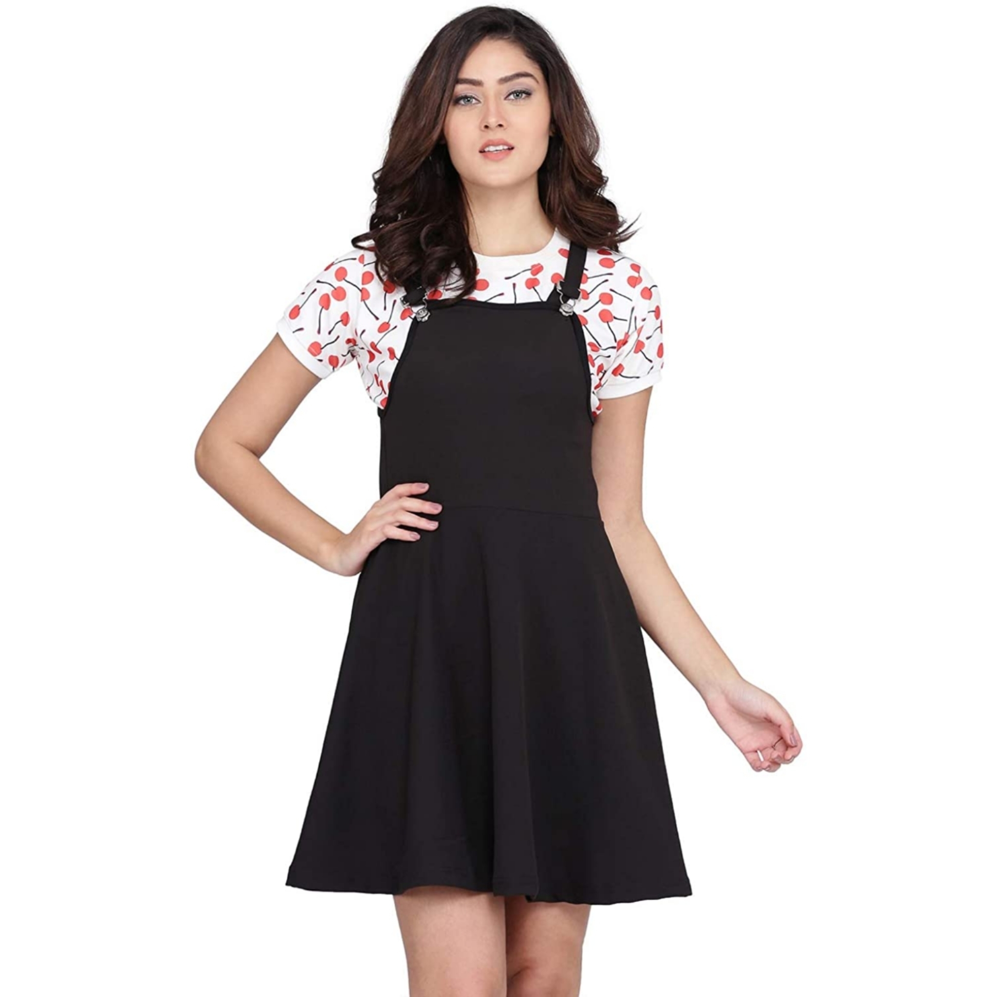 Women's Regular Fit Midi Dress