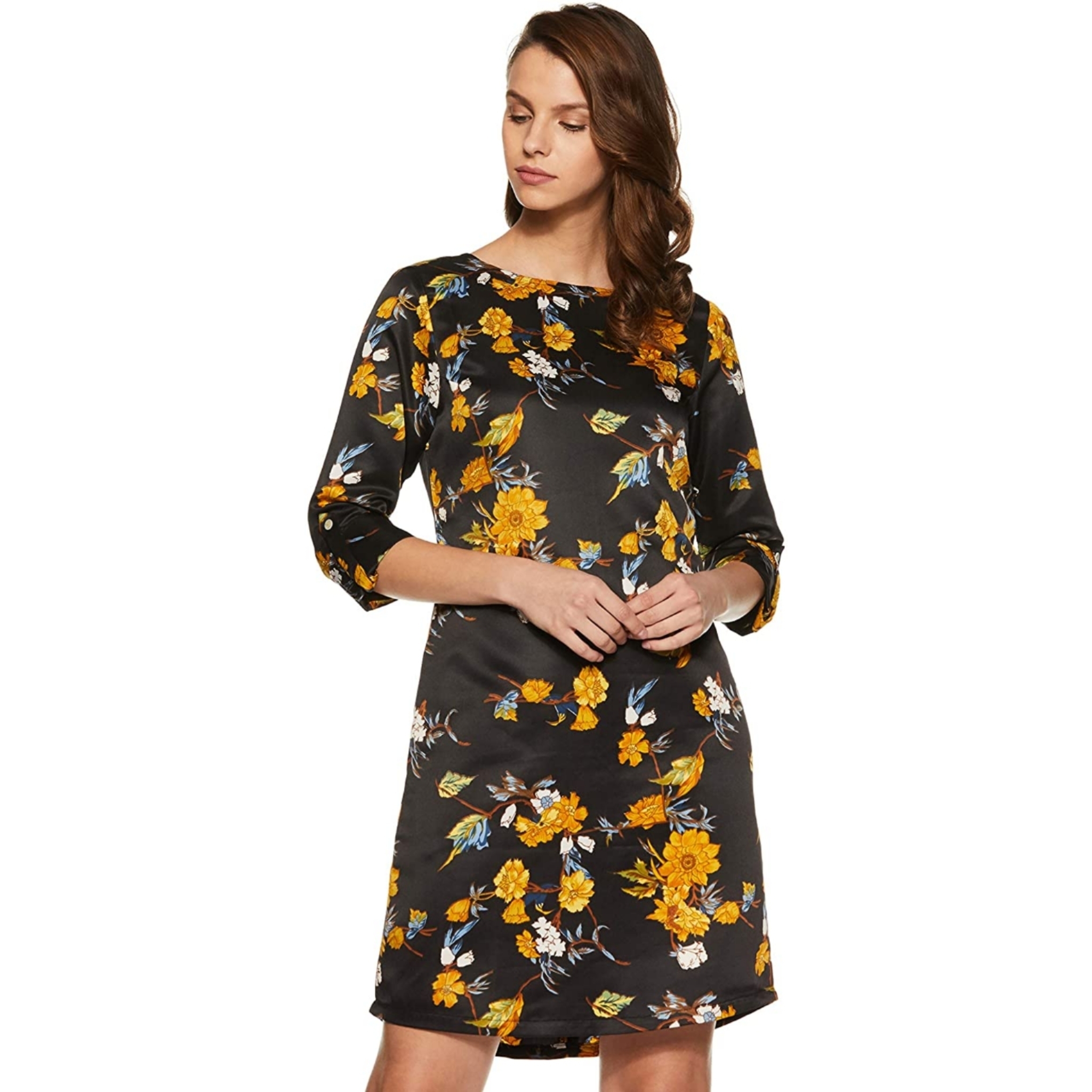 Women's Shift Knee Long Dress