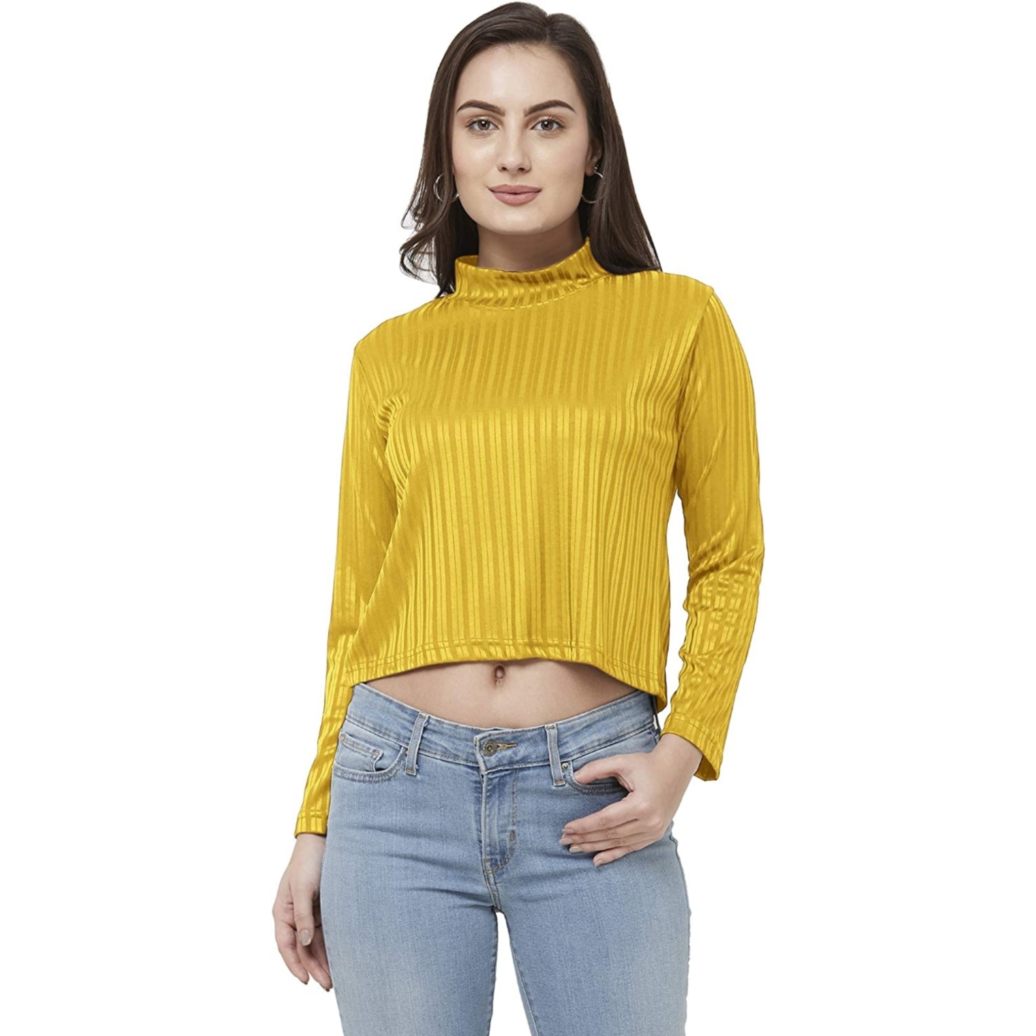 Women's Knitted Crop Top