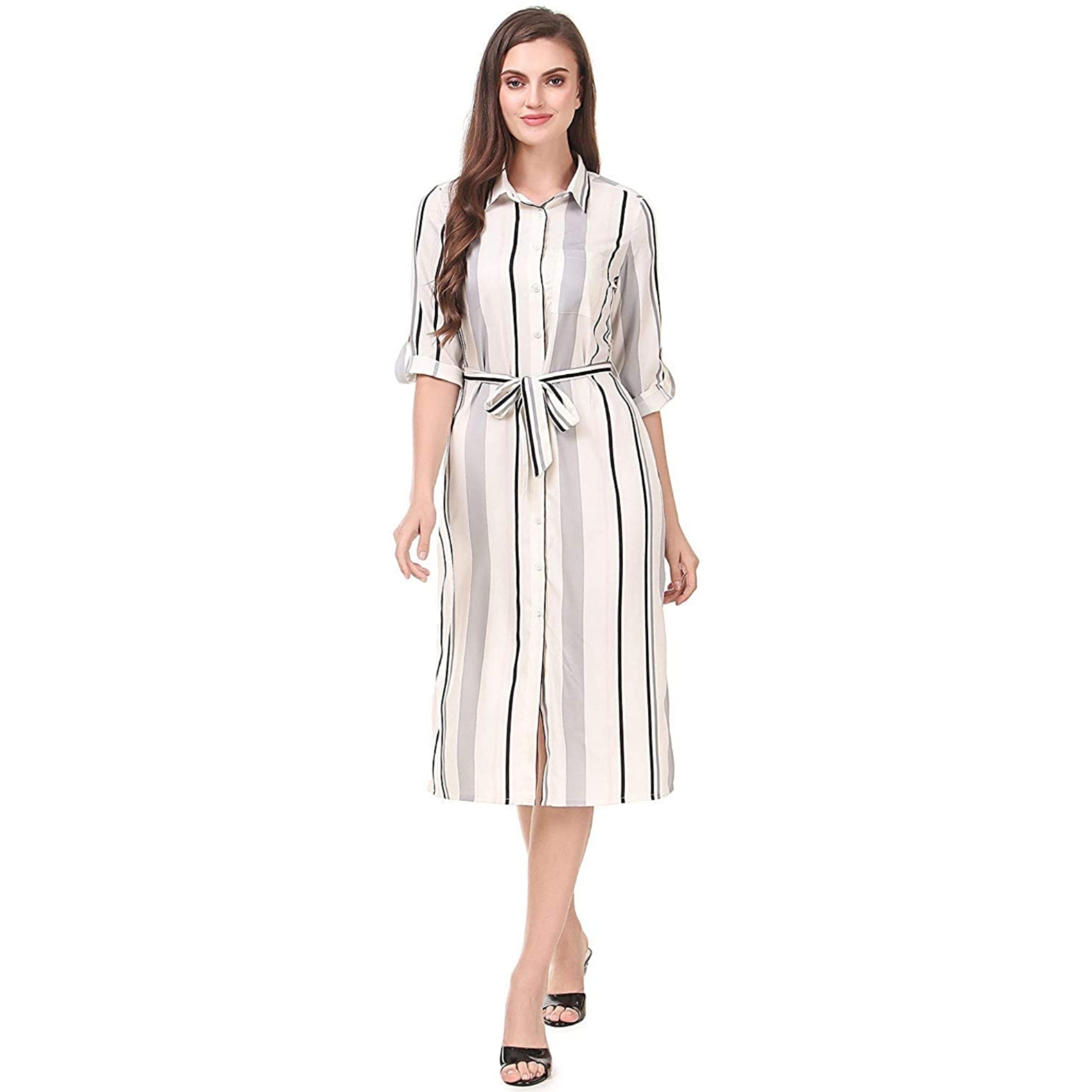 Women's Midi Regular Fit Dress