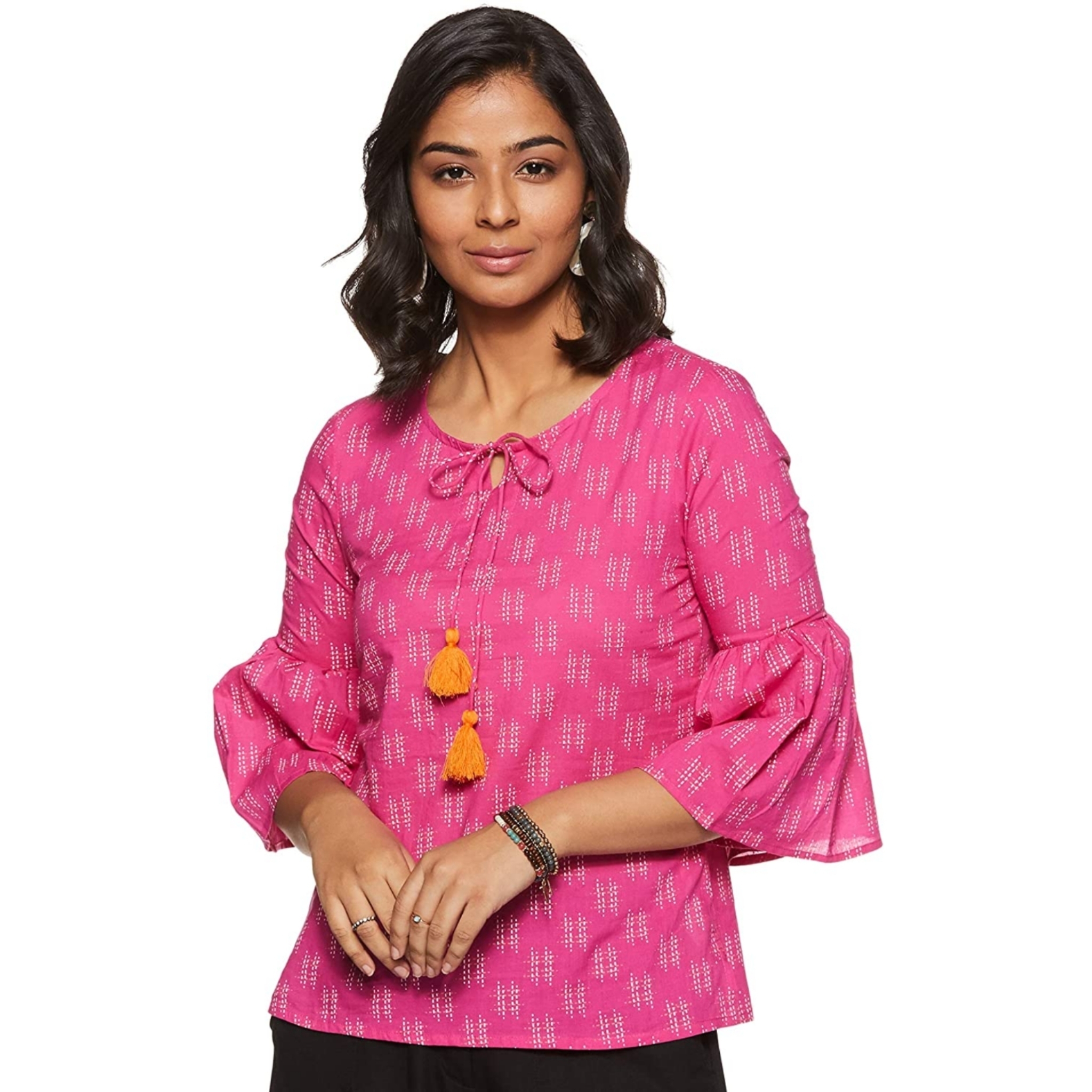 Women's Regular Fit Short Kurti