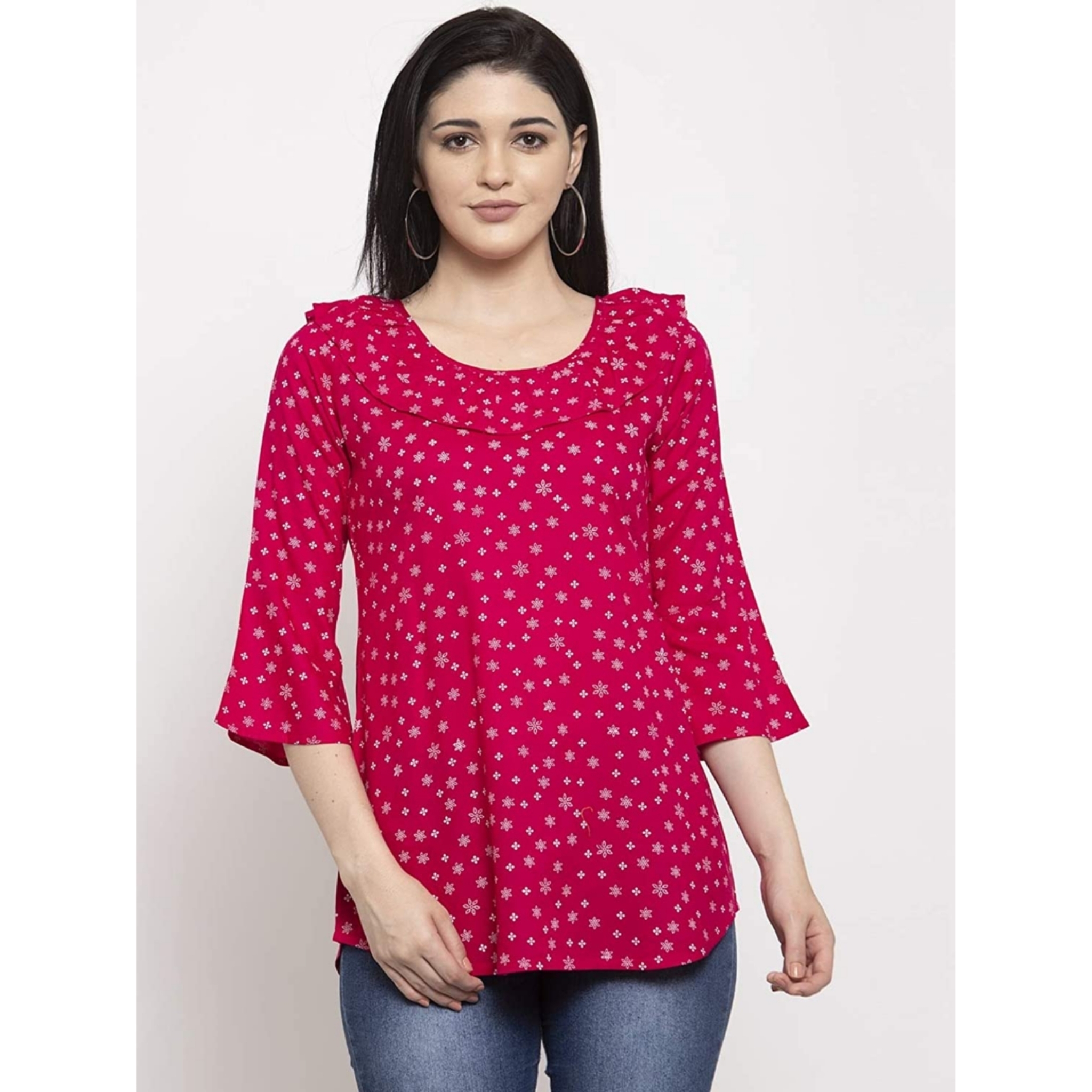 Women's Rayon Printed Top