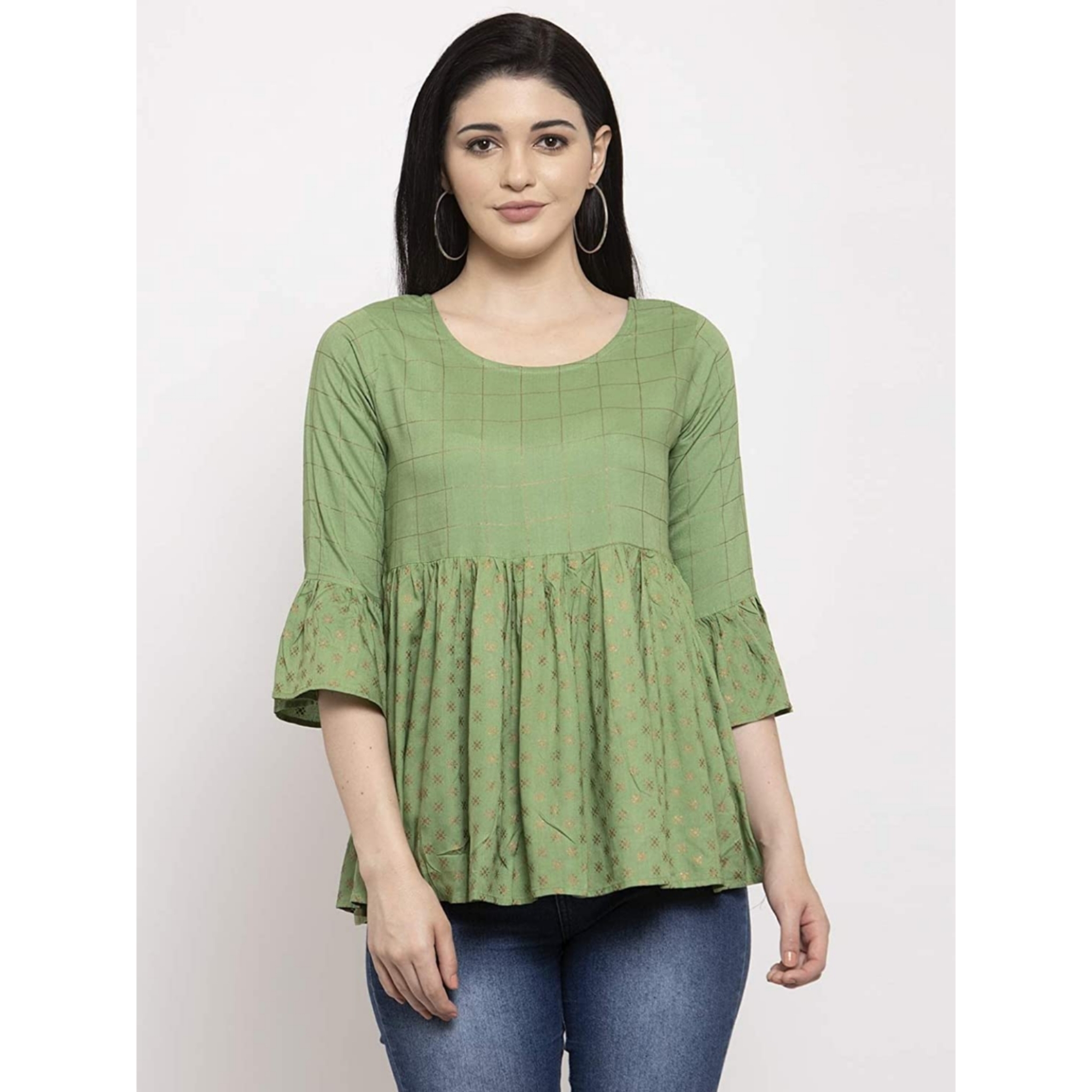Women's Rayon Printed Top