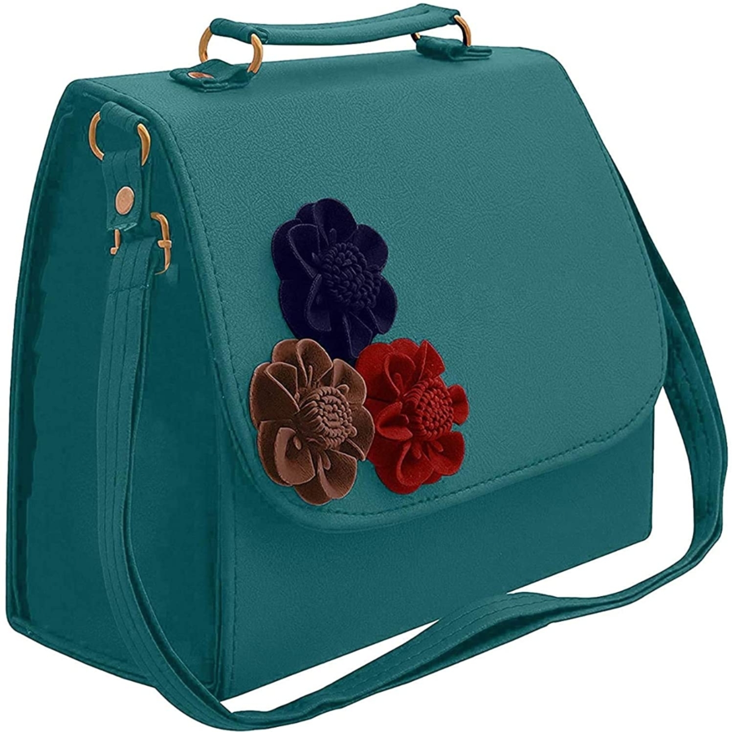 Women's Cadet Blue Sling Bag