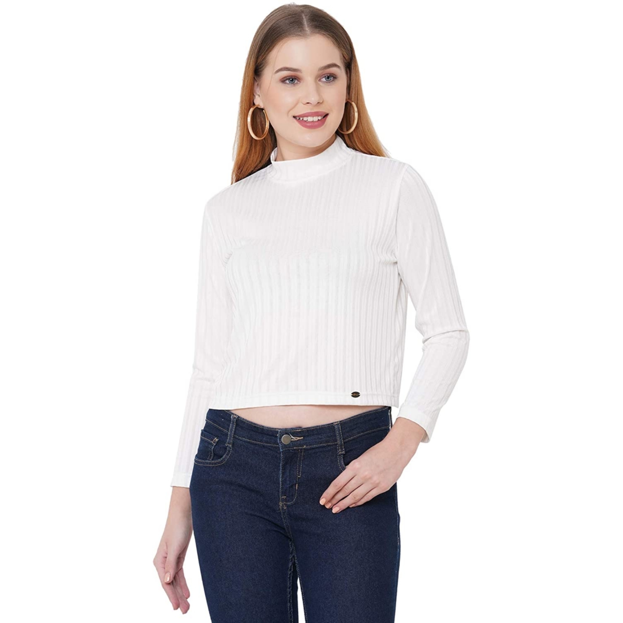 Women's Knitted Crop Top