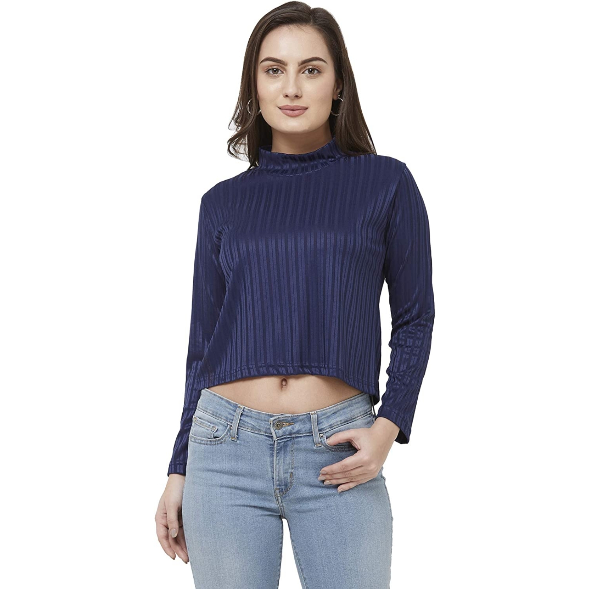 Women's Knitted Crop Top
