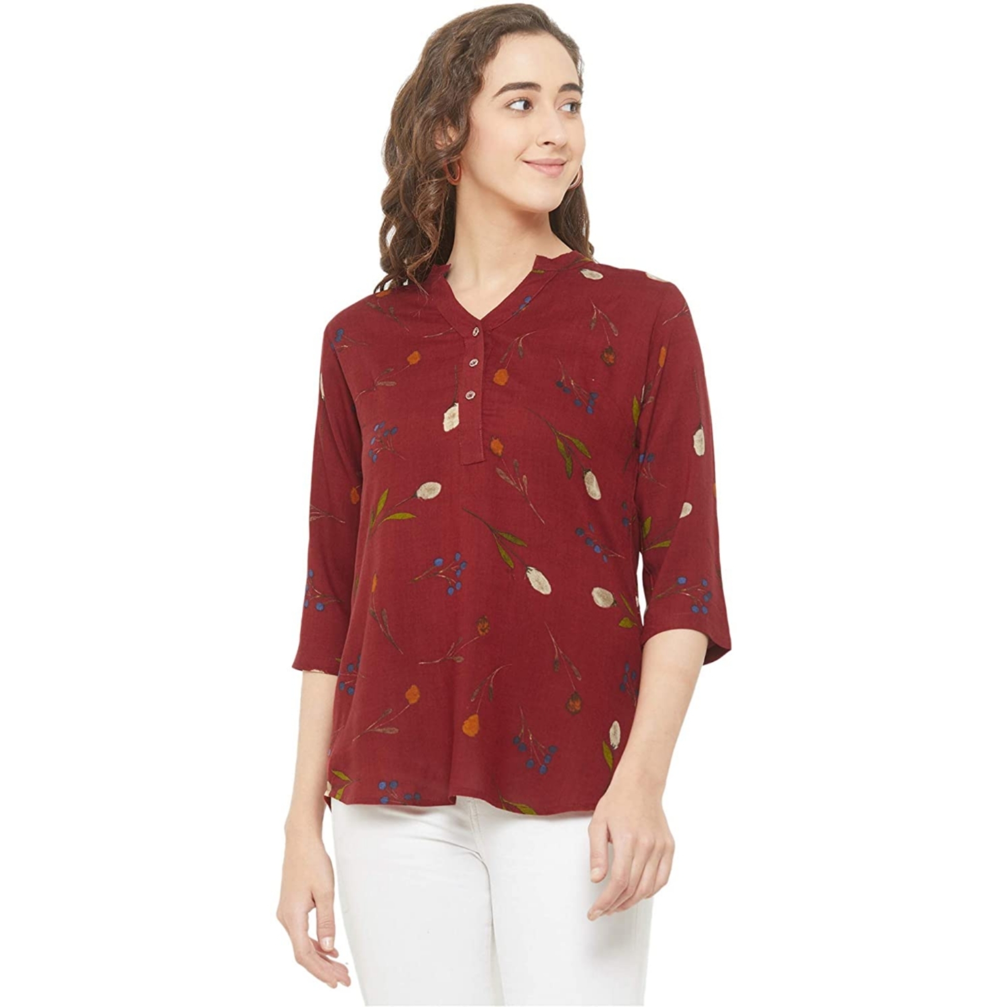 Women's Rayon Printed Top