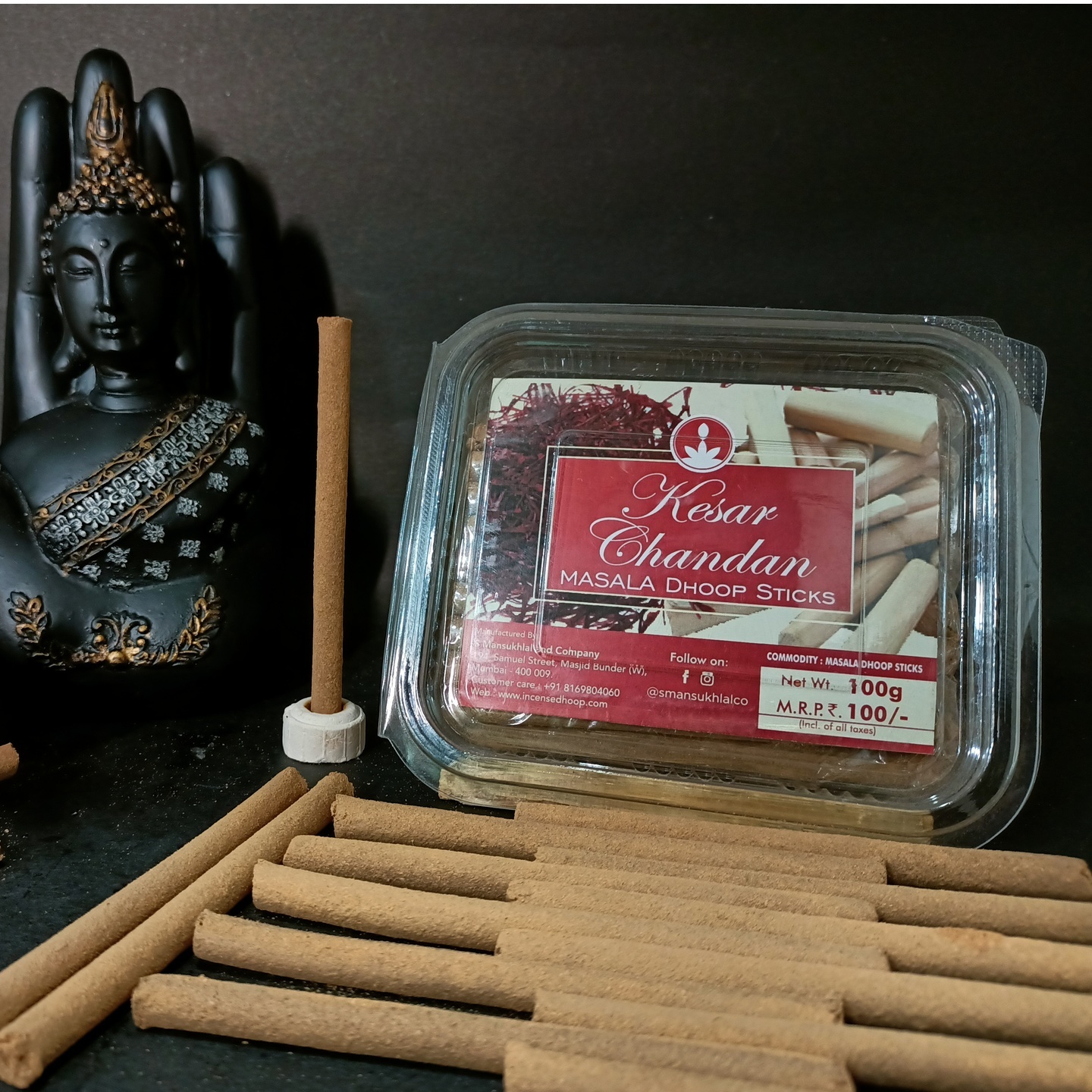 Keser Chandan Masala Dhoop Sticks