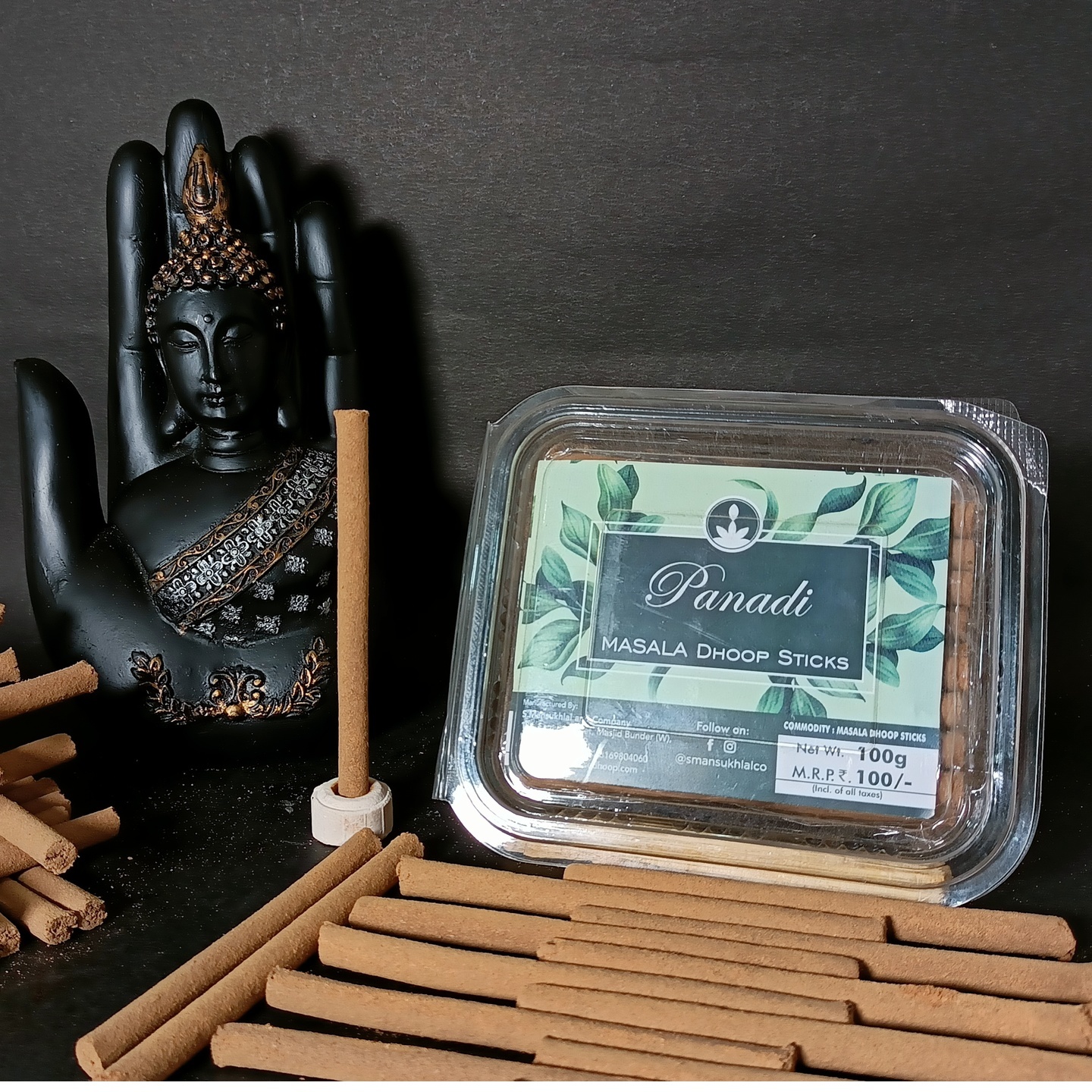 Panadi Masala Dhoop Sticks