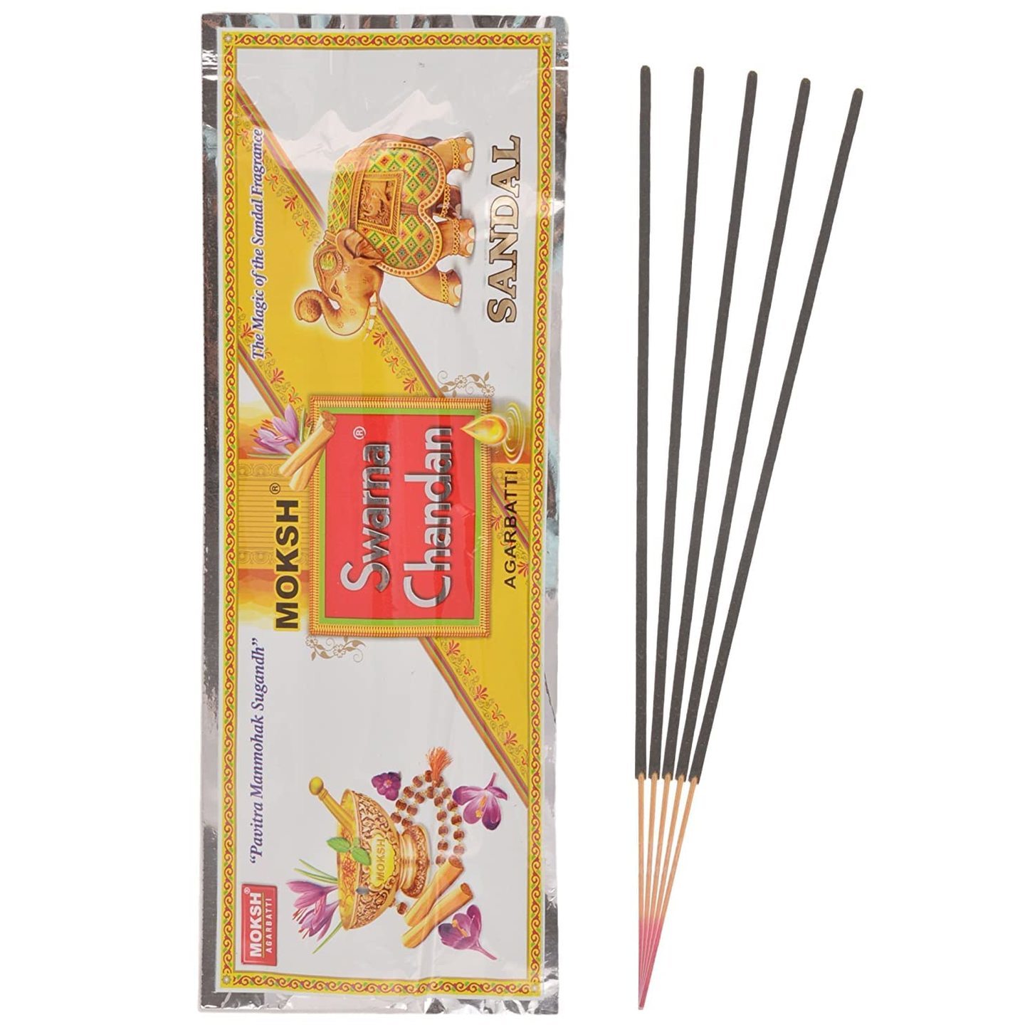 Moksh Swarna Chandan Agarbatti Pack of 12