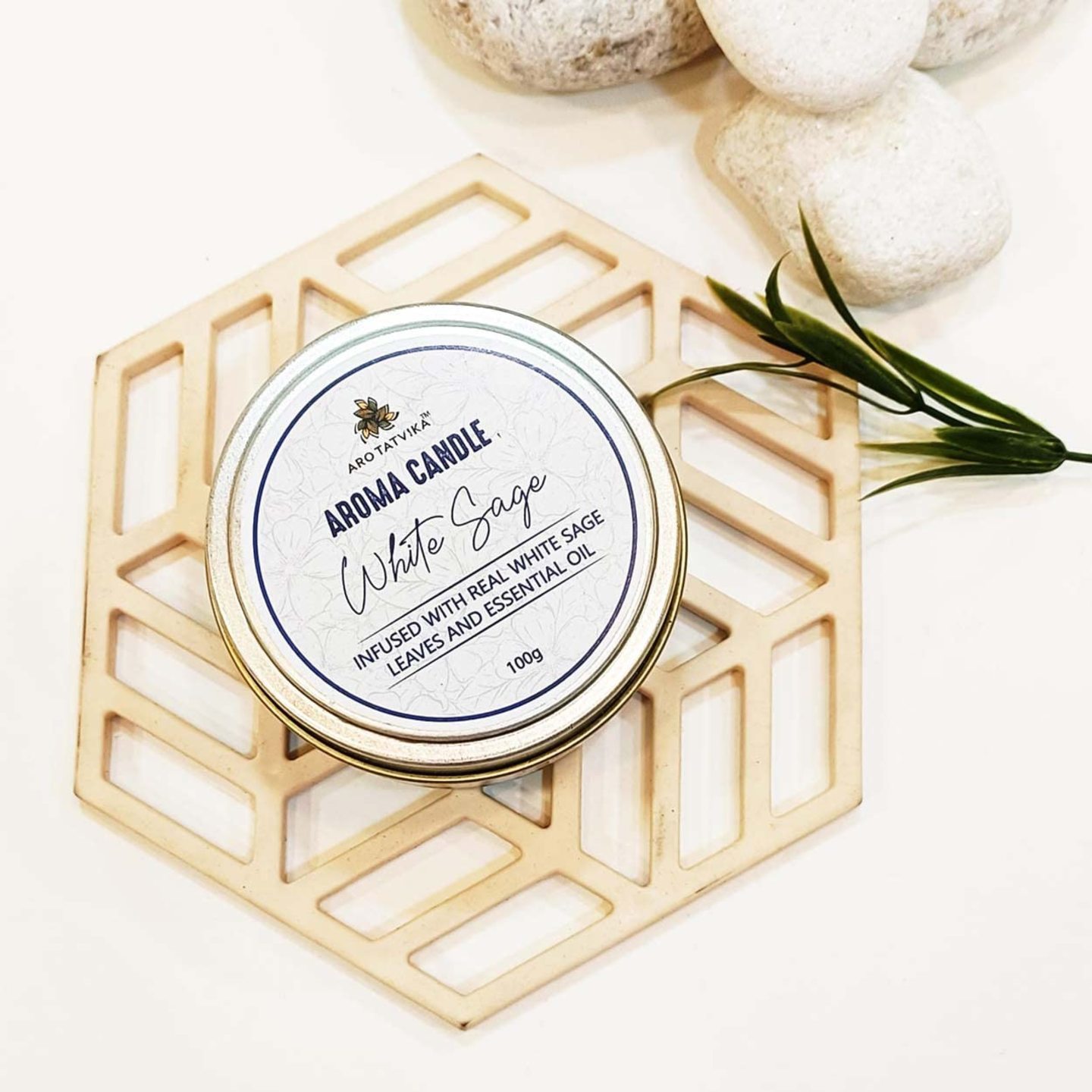 White Sage Aroma Candle