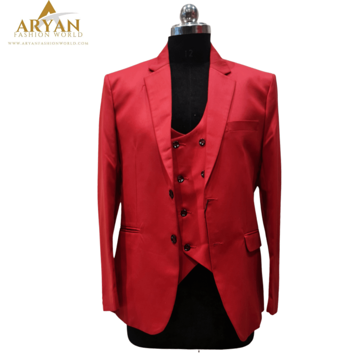 Red Color Suit