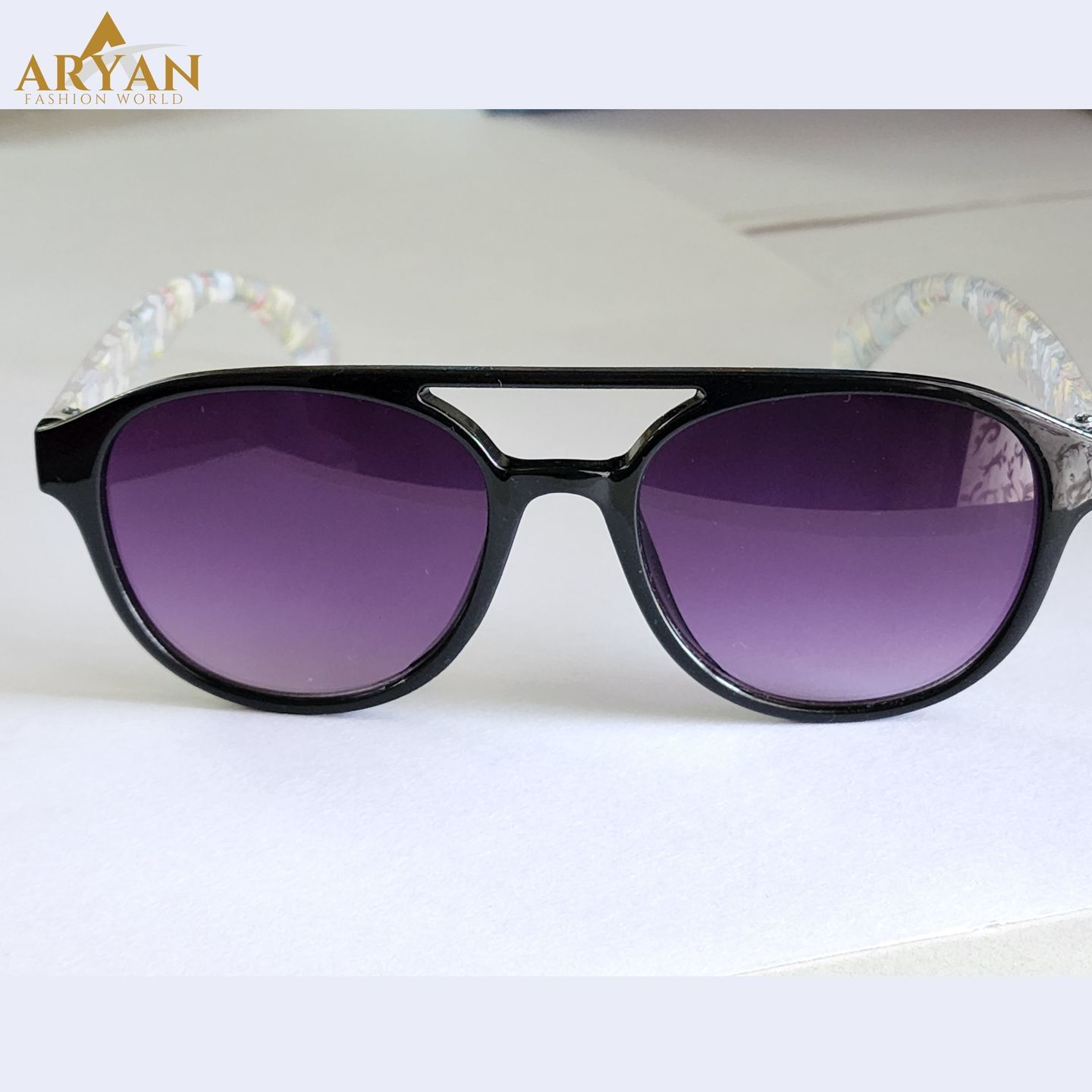 Designer Black Color Sunglasses for Kids 