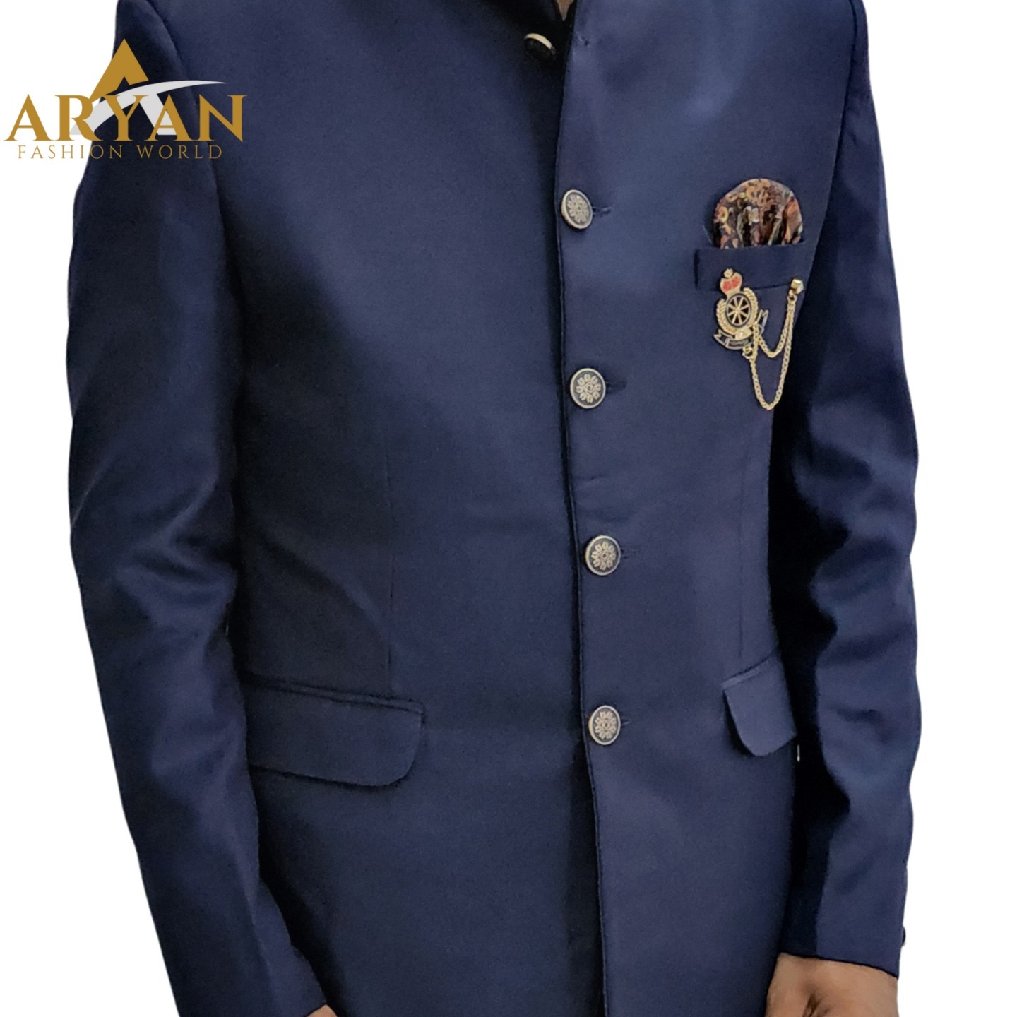 Blue Indo Western