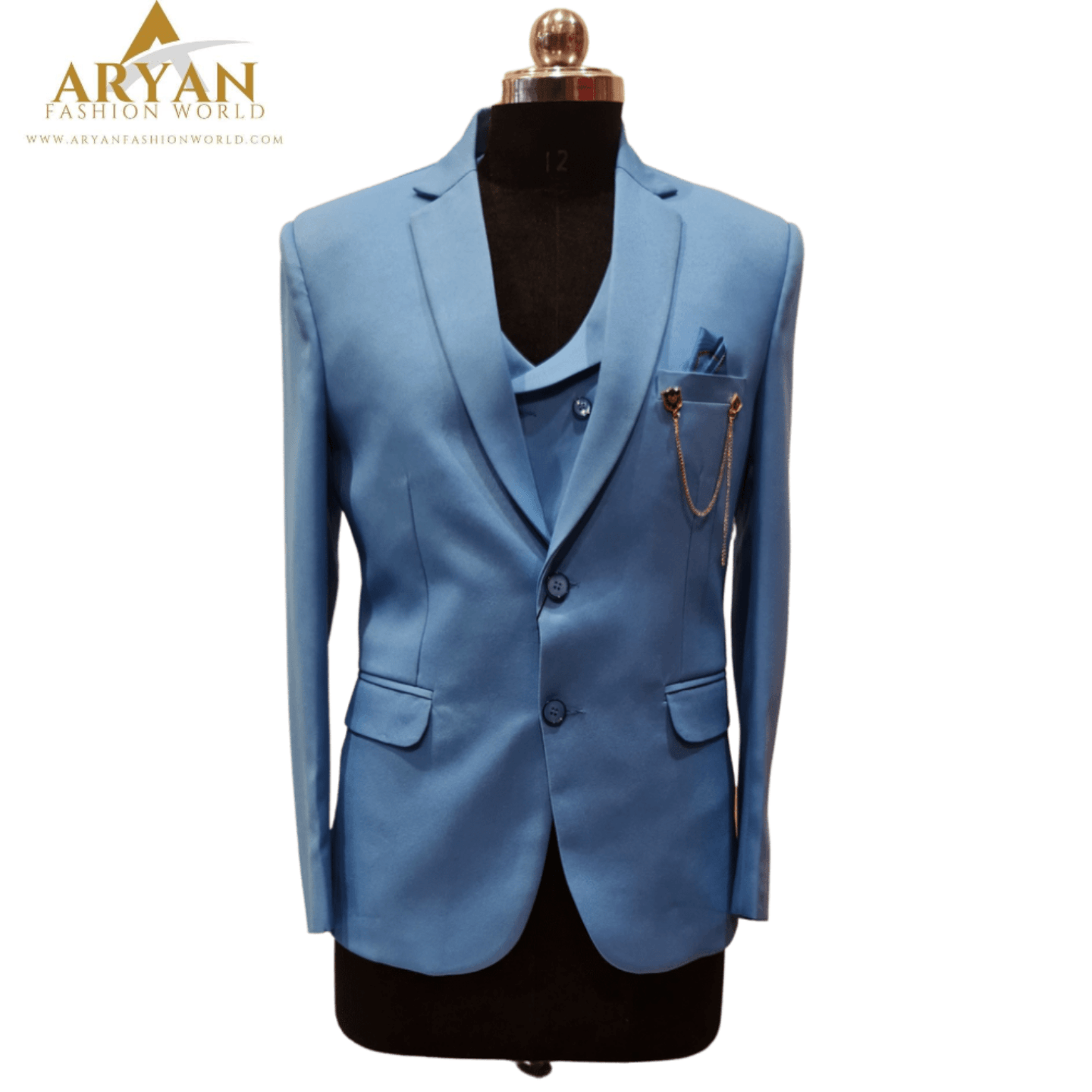 Decent Sky Blue Suit