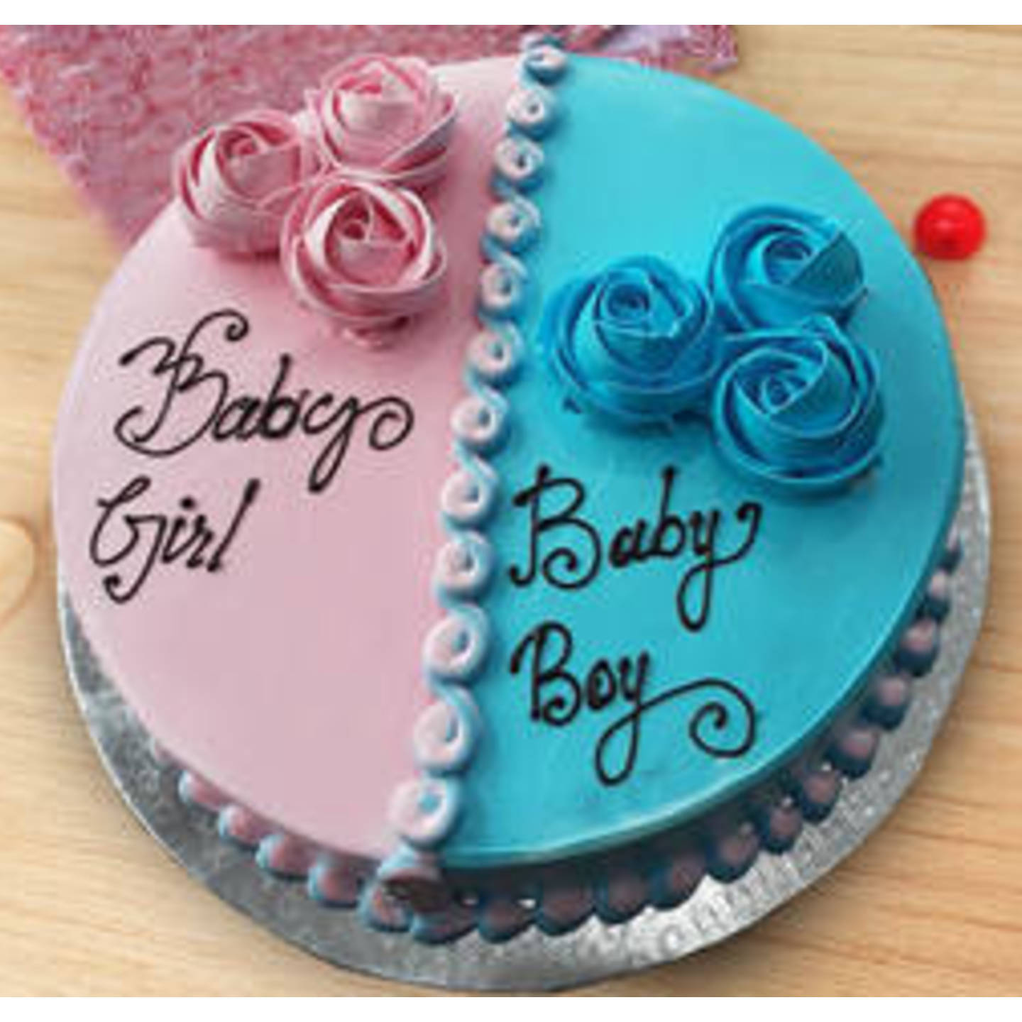 Baby Girl Baby Boy Cake 1 KG