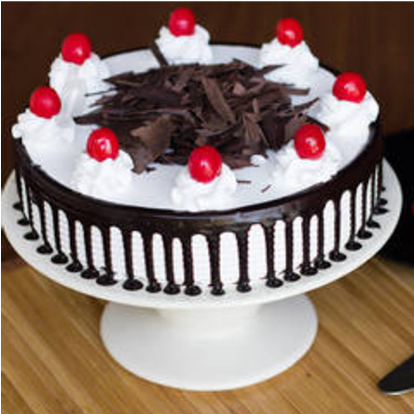 Blackforest Cake With Cherries