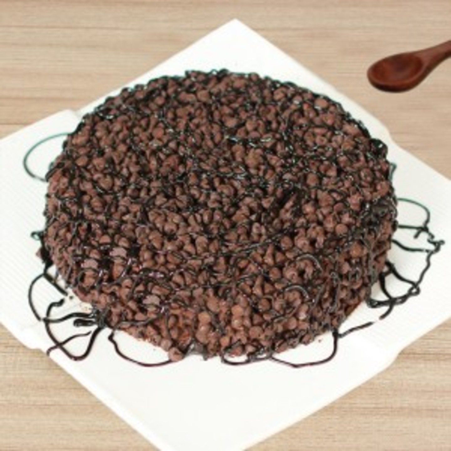 Dark Chocochips Cake