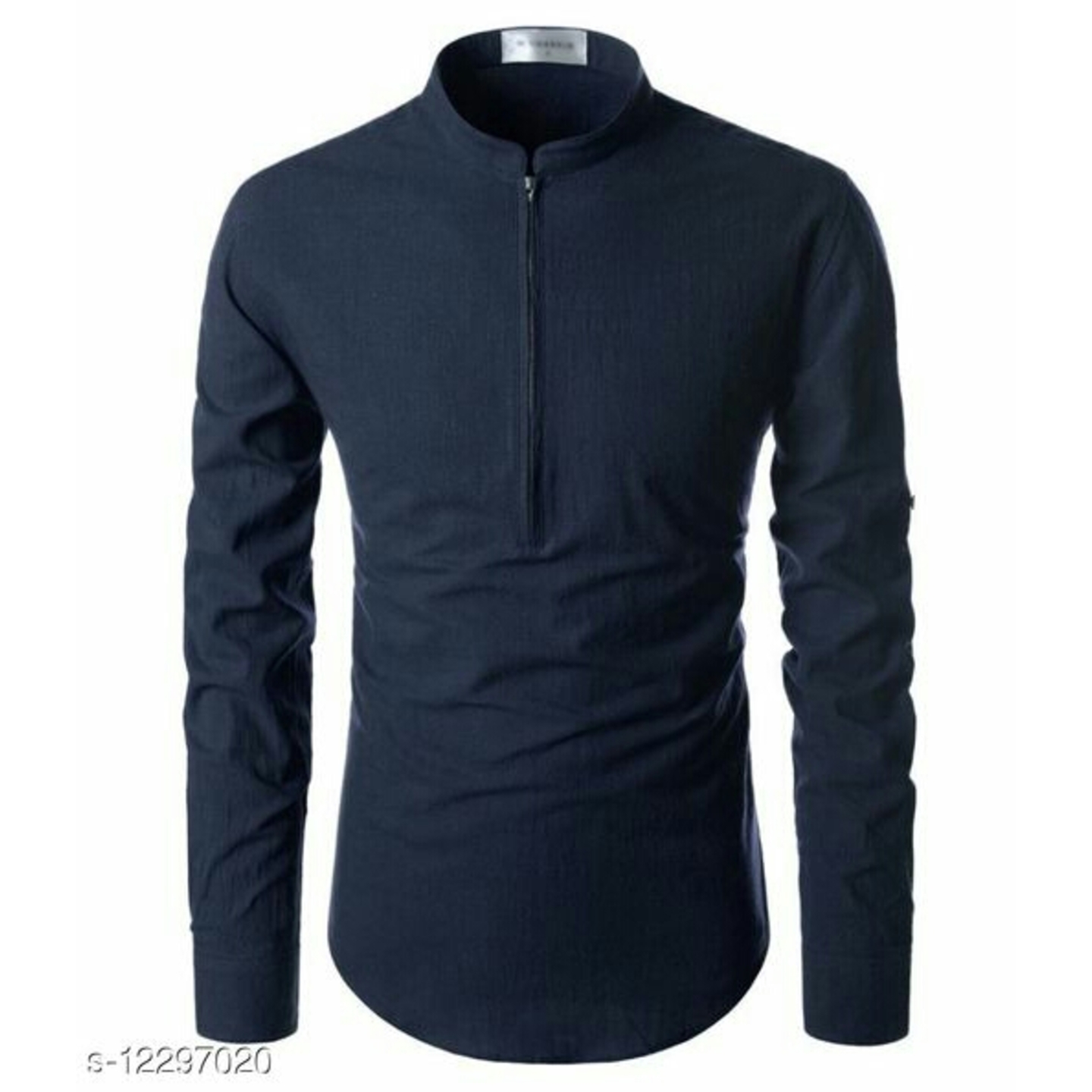 VIDA LOCA DESIGNER NAVY BLUE SHIRT