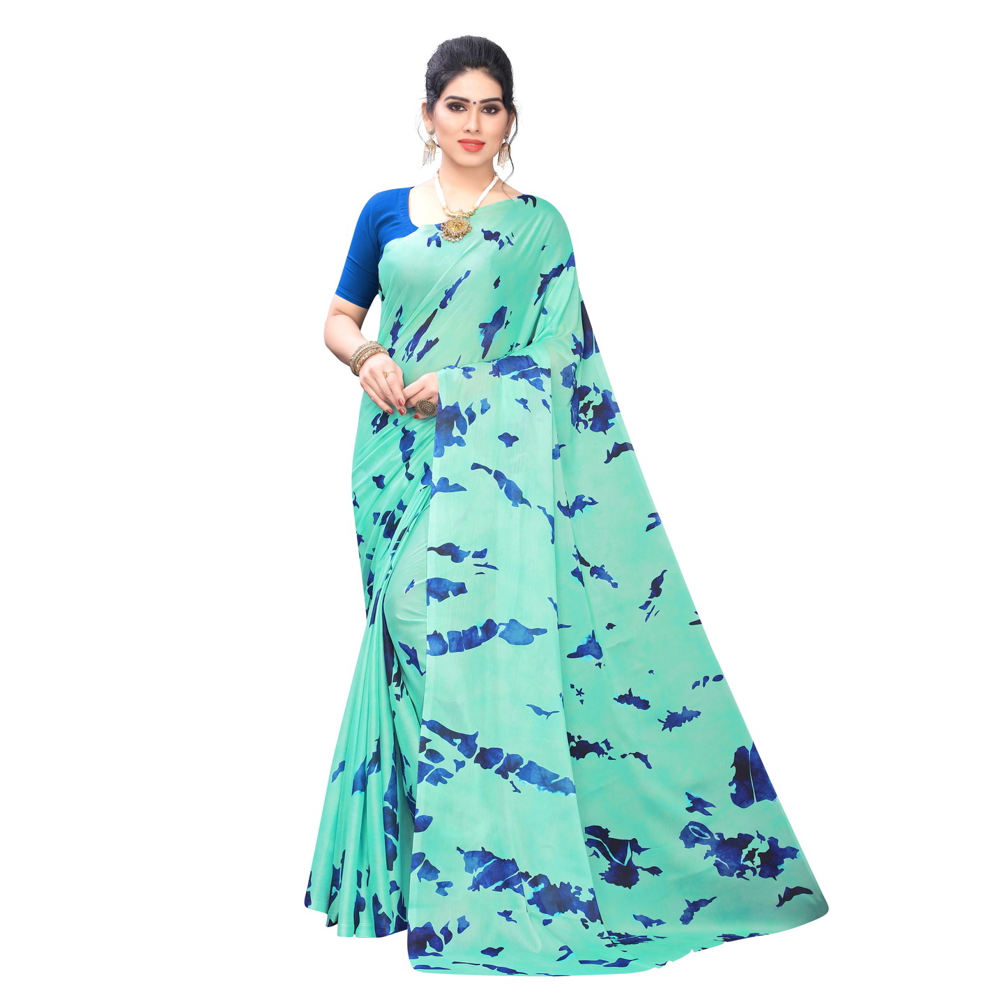 RAMA CLOUD DESIGNER SAREE
