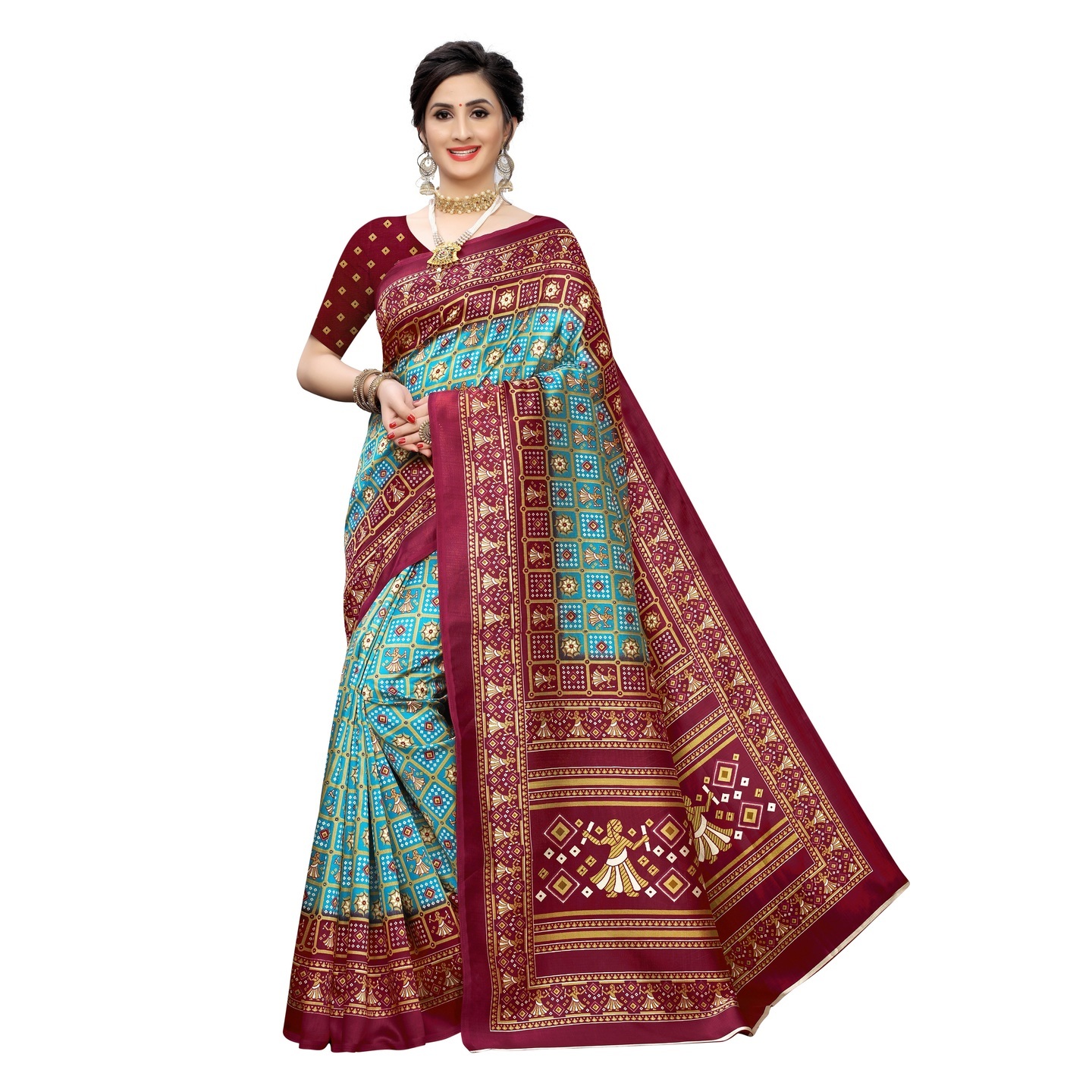 ART SILK SAREES WITH SUPERB PRINTS