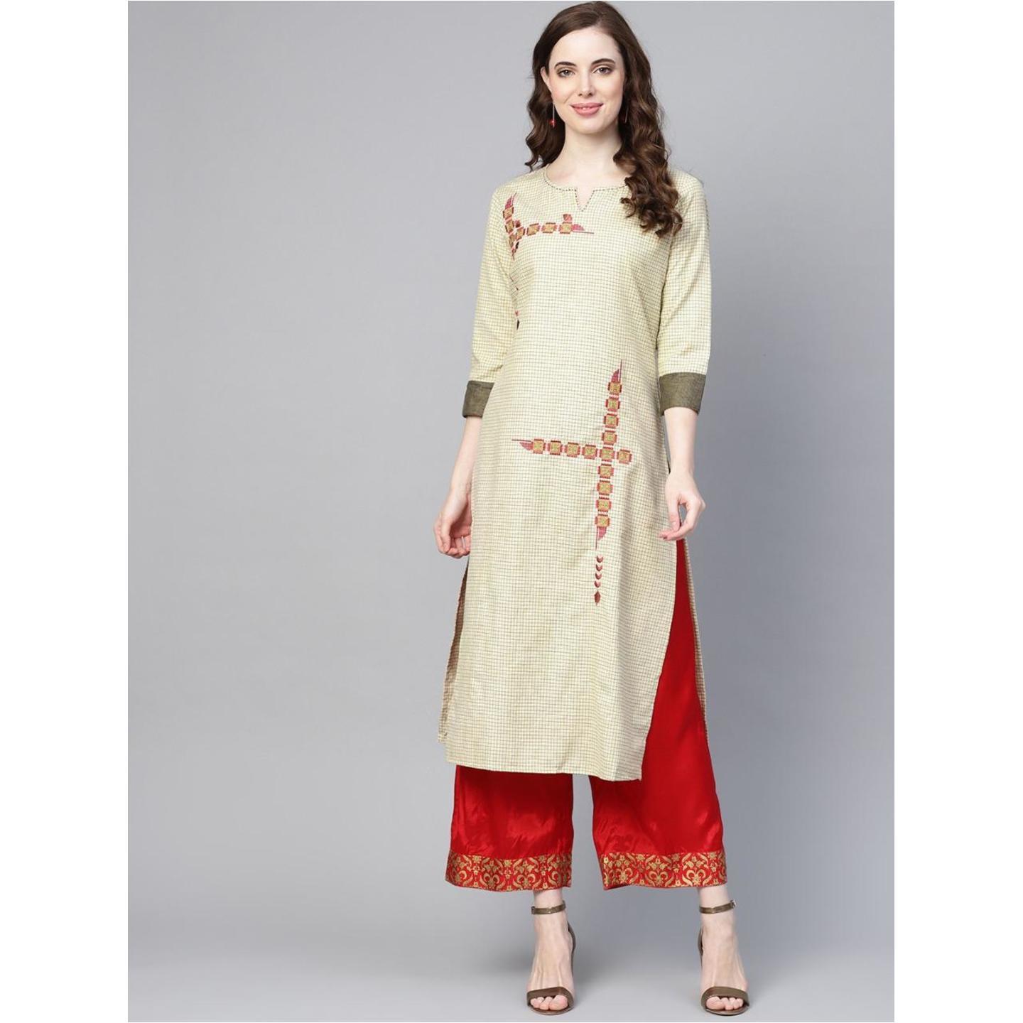 Jaipuri Straight Kurta
