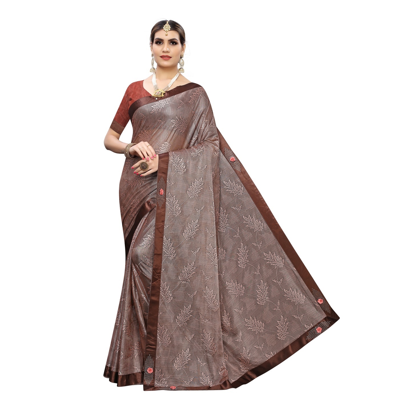MALAI SILK COFFEE SAREE