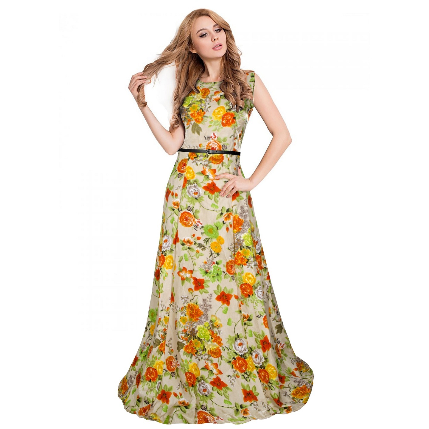 CHARMING YASHVI GOWNS WITH BELT
