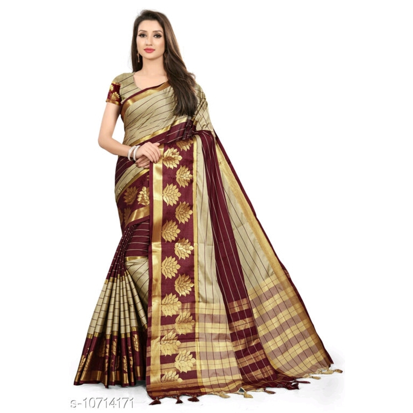 Banarasi Silk by Leeza Fashion