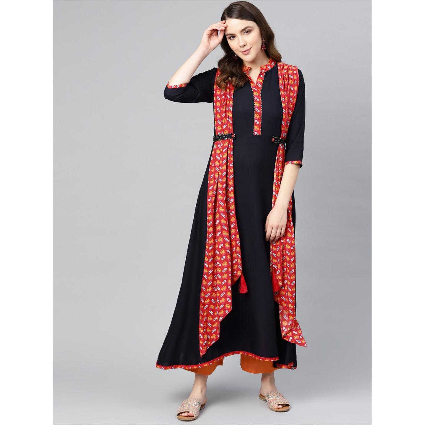 Jaipuri A-Line Kurta