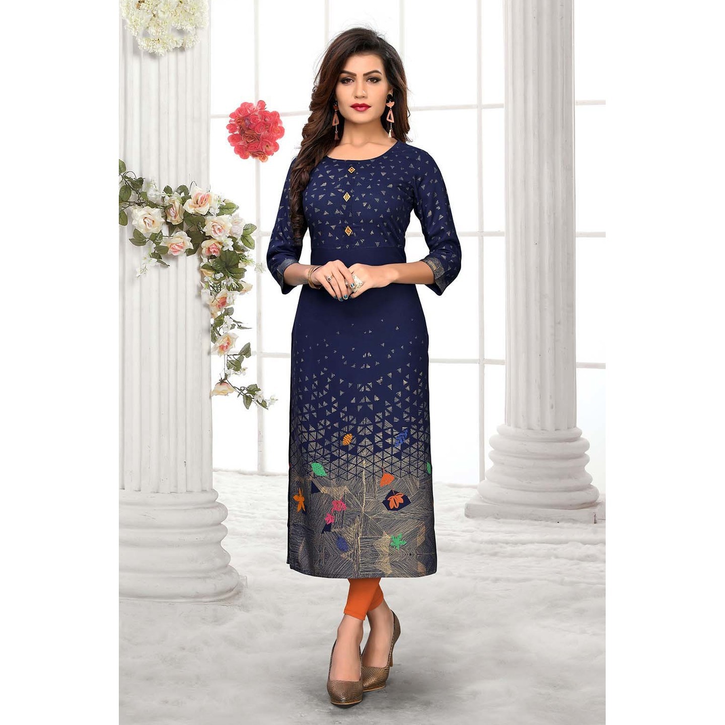 FASHIONABLE RAYON KURTIS