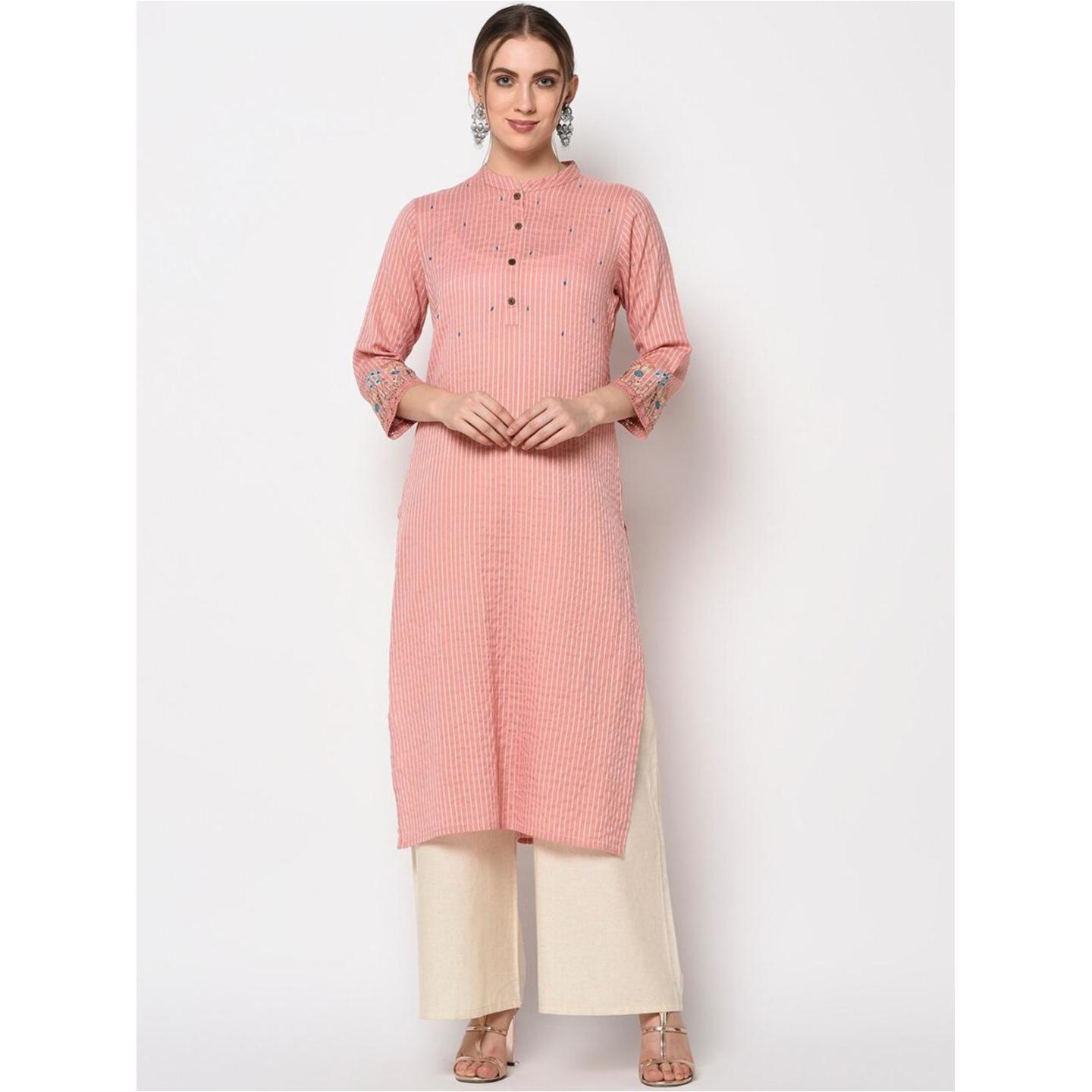 Jaipuri Embroidered Kurta