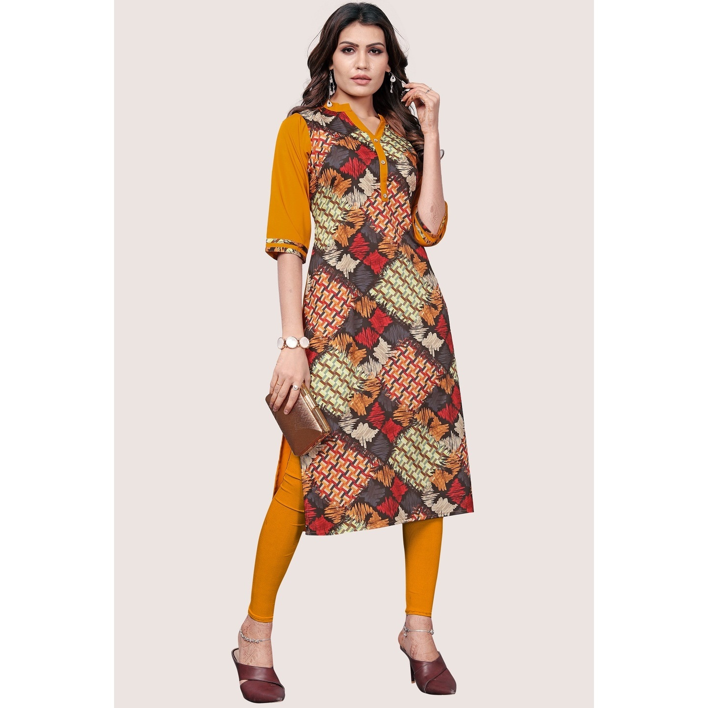DESIGNER PRINTED KURTIS