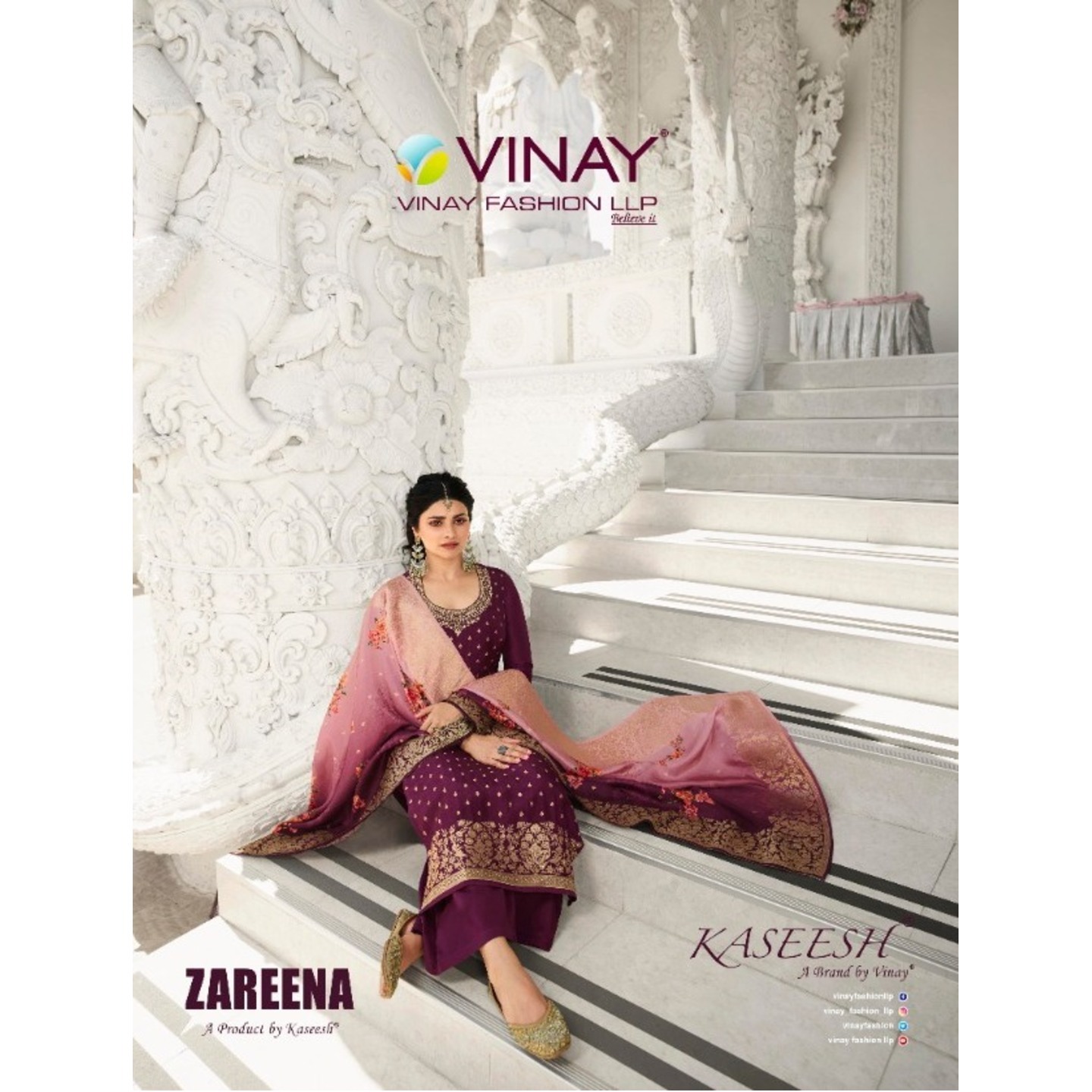 KASHEESH ZAREENA by VINAY FASHION