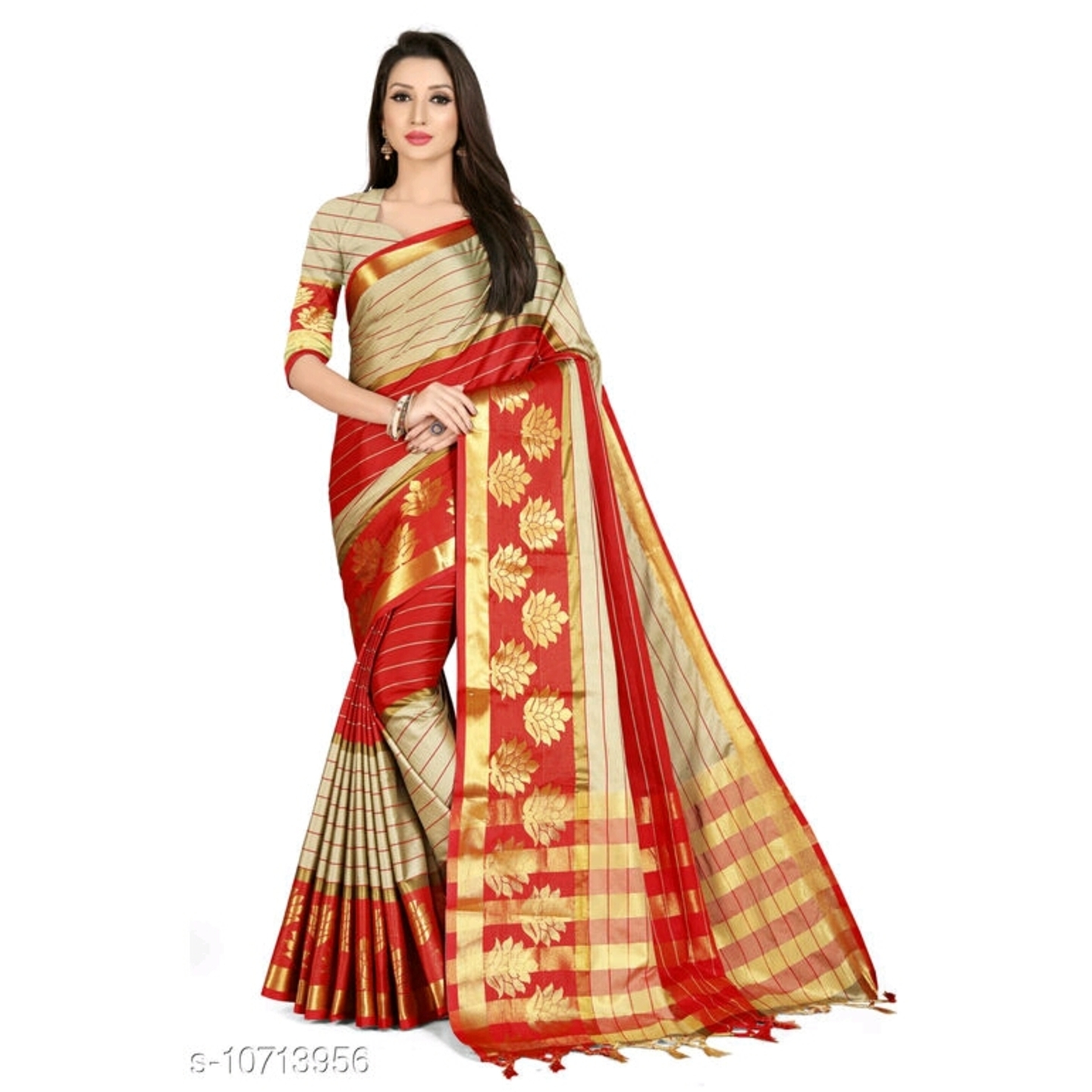 Banarasi Silk by Leeza Fashion