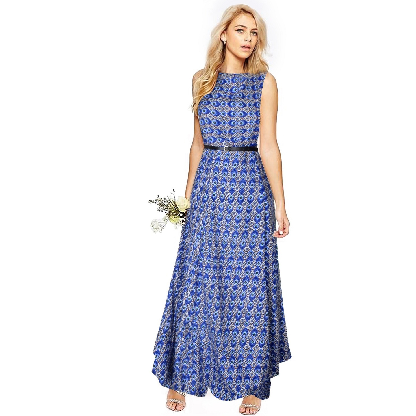 PEPE MORPICHH GOWNS WITH BELT