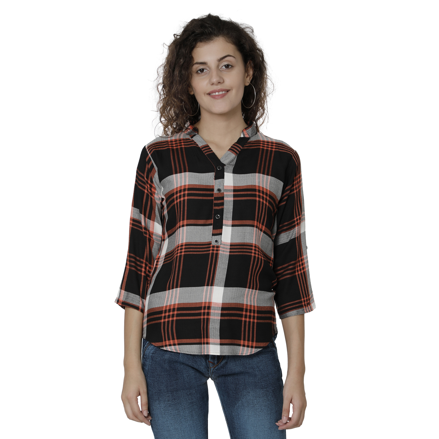 ELEGANT CHECKS TOPS