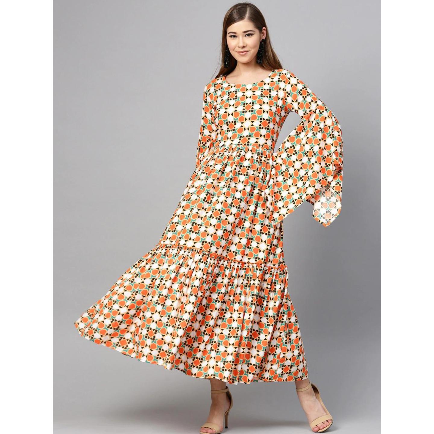 Jaipuri (European) Designer Dress