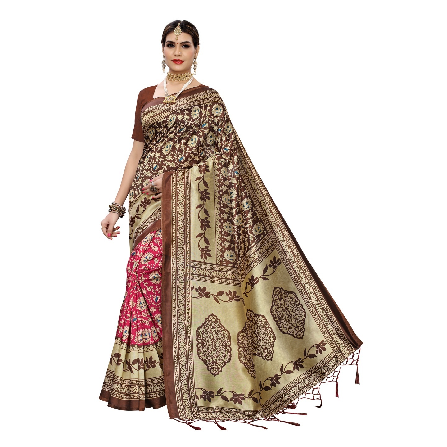 ART SILK SAREES WITH SUPERB PRINTS