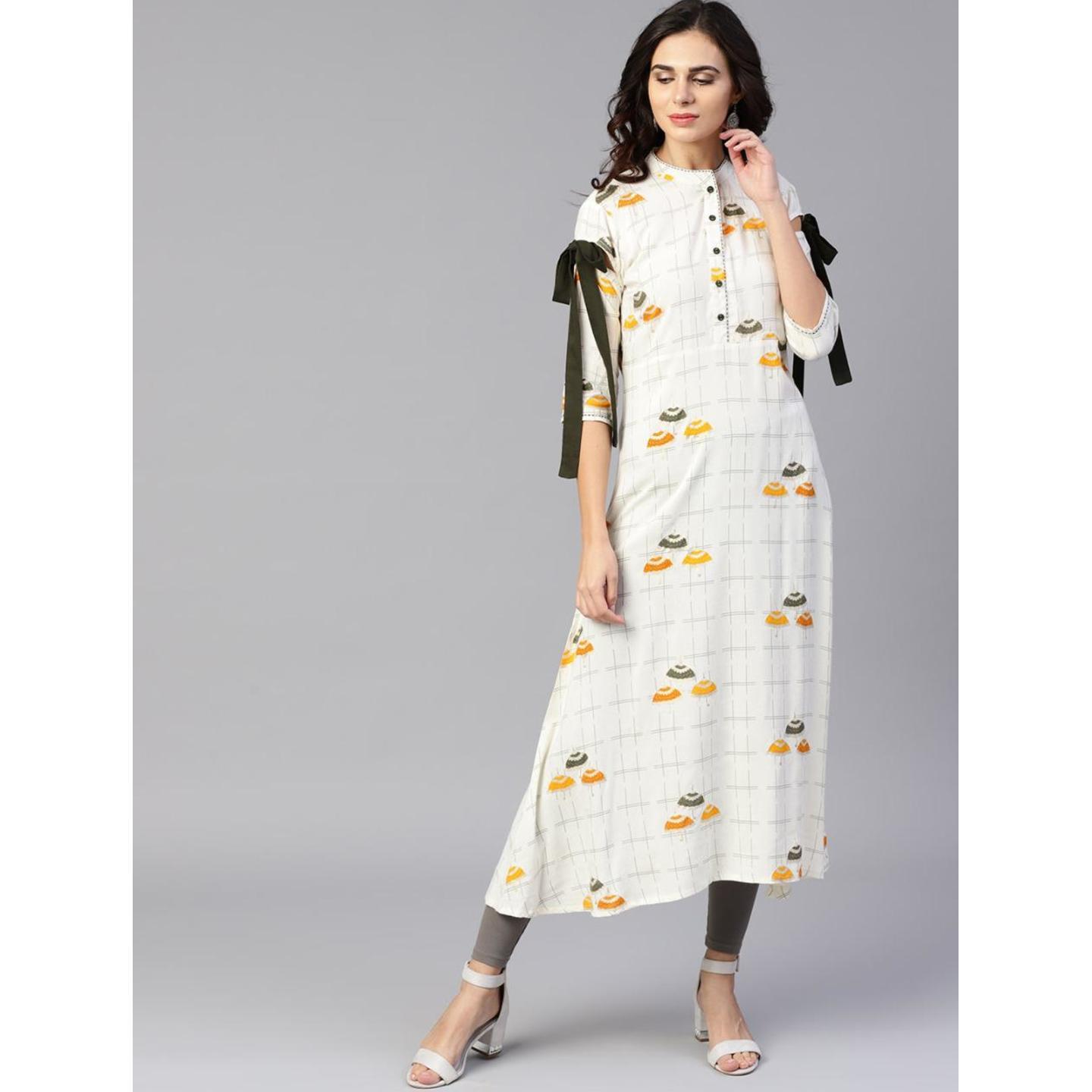 Jaipuri A-Line Kurta