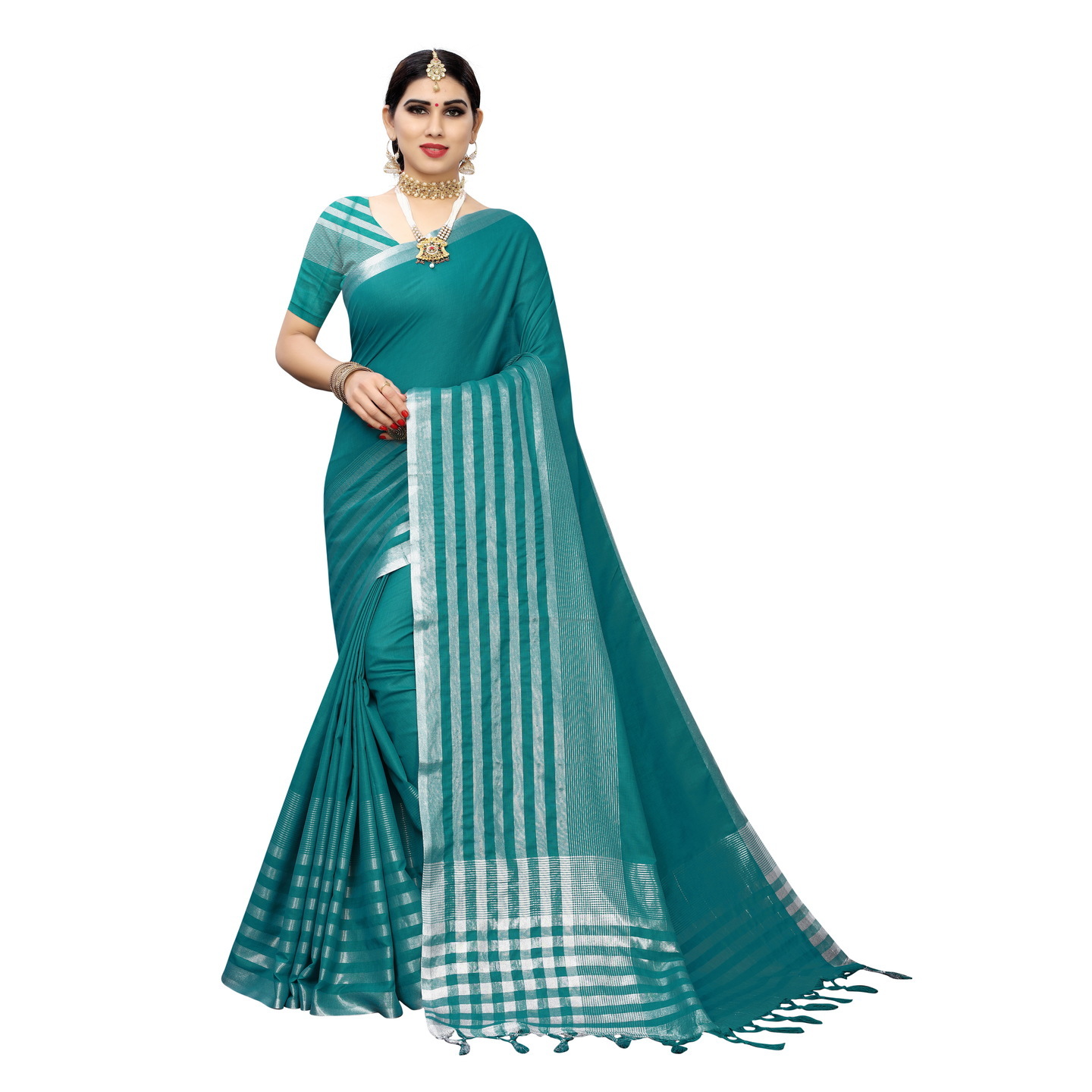 TWITTER RAMA COTTON SAREE