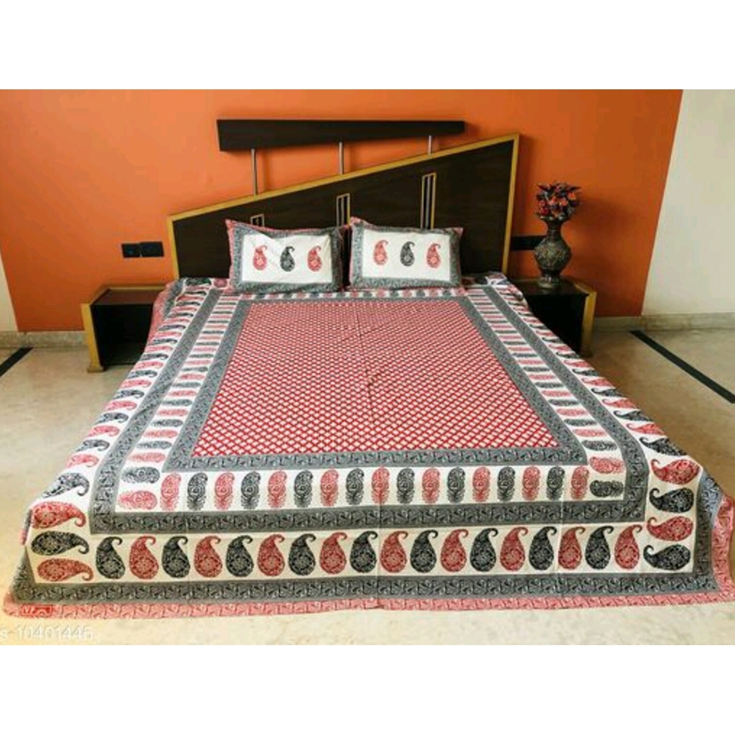Ruby Cotton Bedsheets
