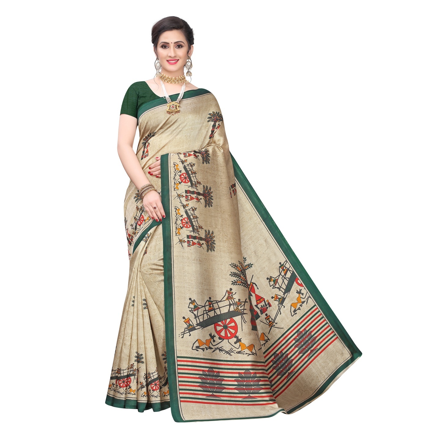 ART SILK SAREES WITH SUPERB PRINTS
