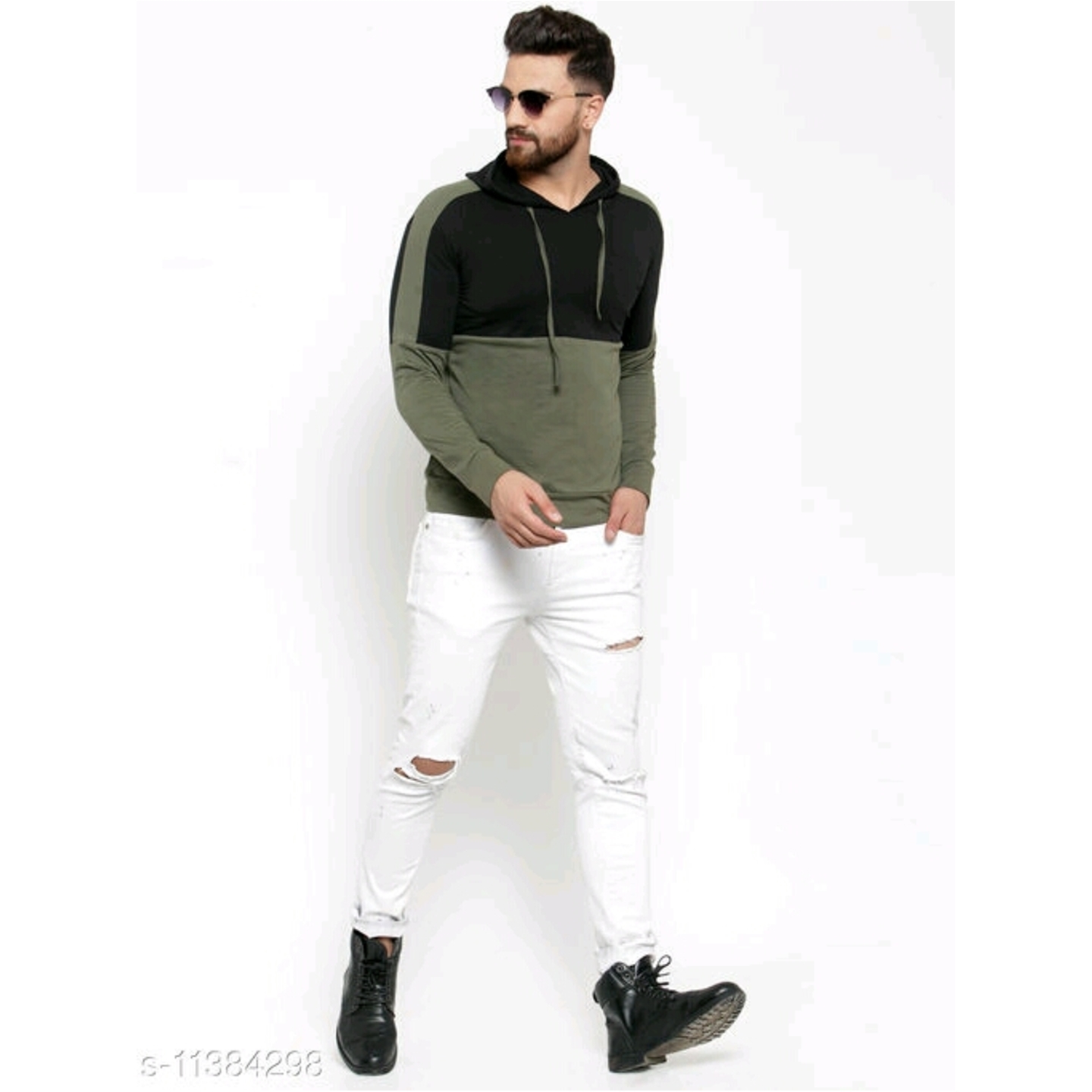 GESPO MULTI-COLOURED BLOCK T-SHIRT