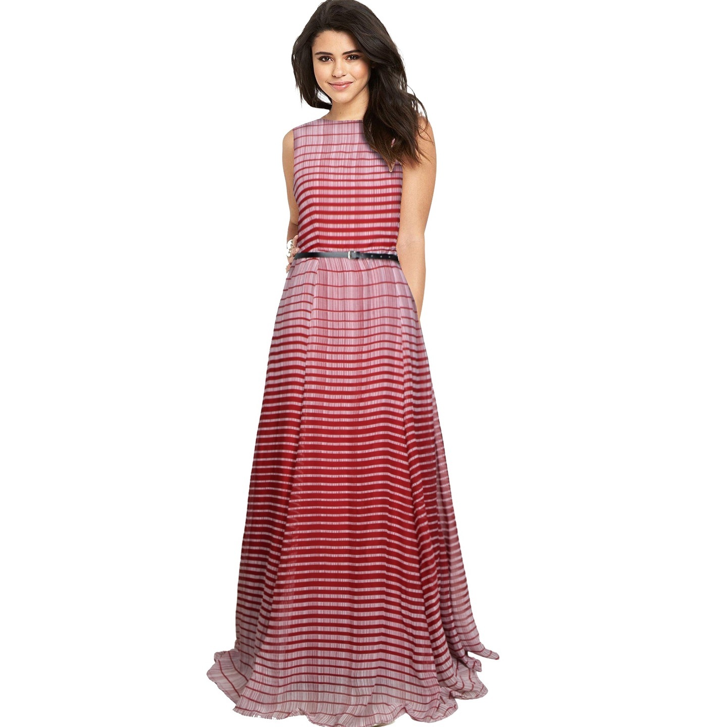 DARINGLY DECENT MARRON GOWN