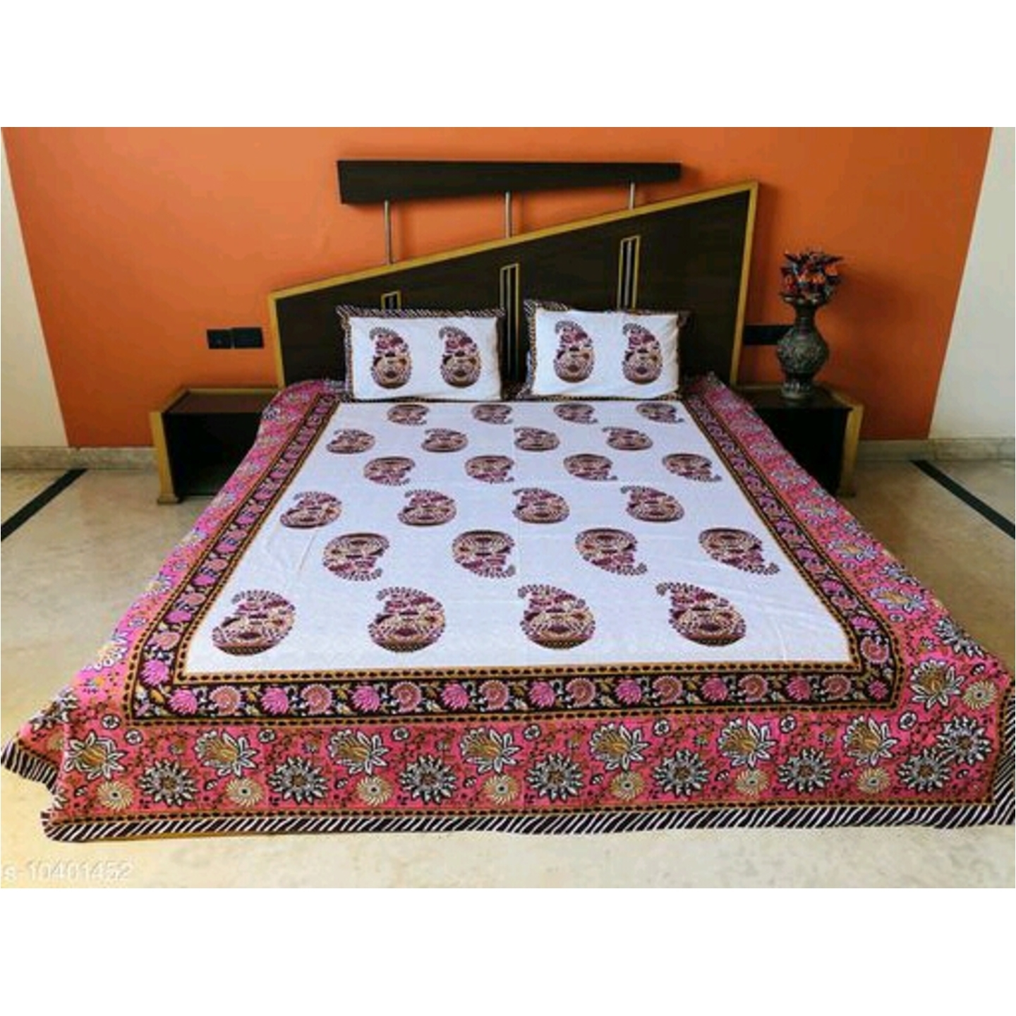 Ruby Cotton Bedsheets