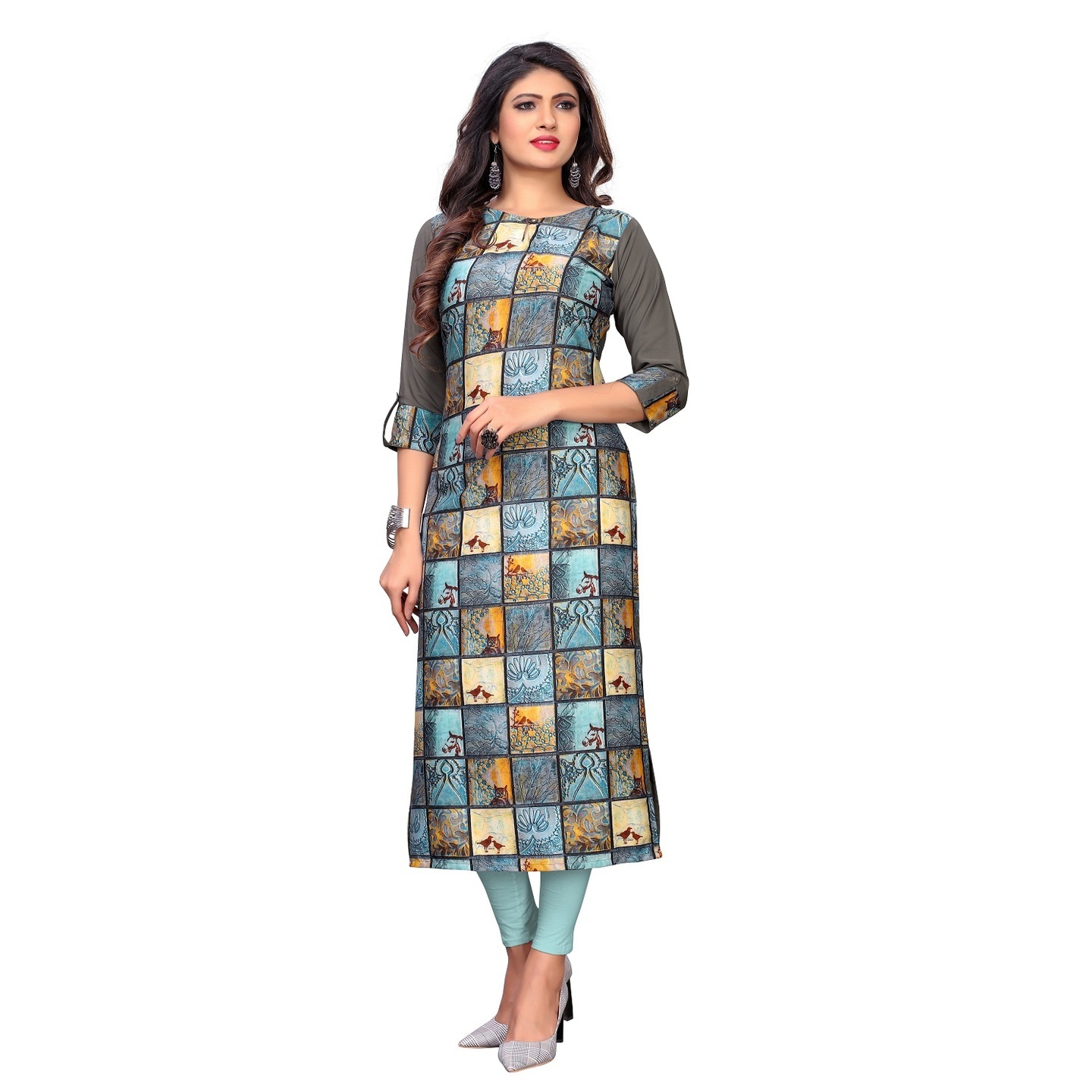 DESIGNER PRINTED KURTIS