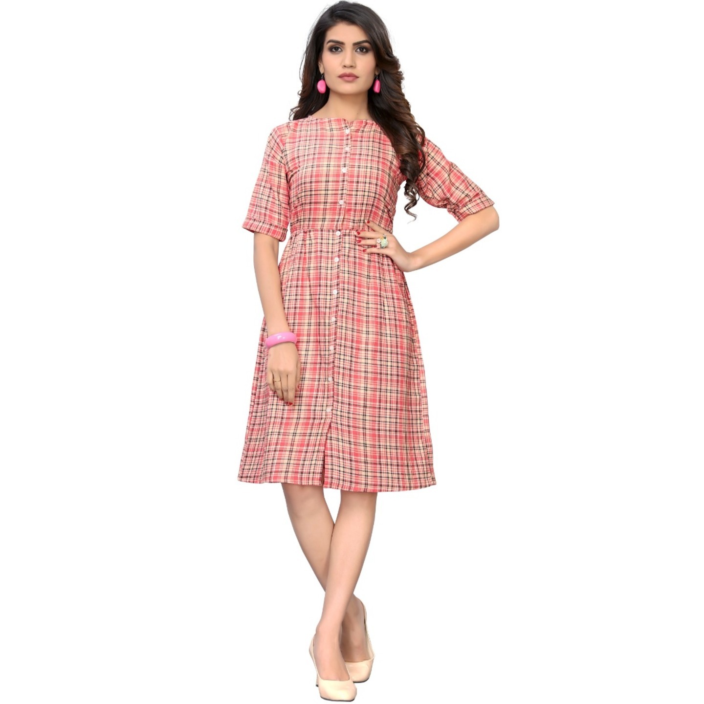 ELEGANT LONG SKATER DRESS