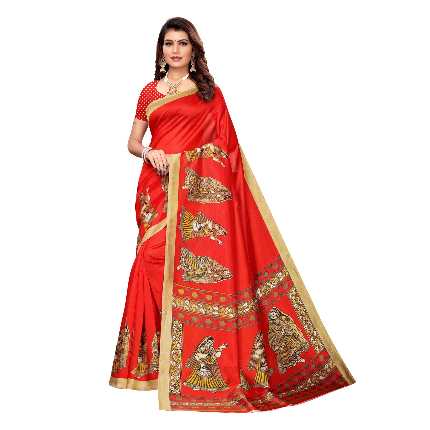 ART SILK SAREES WITH SUPERB PRINTS